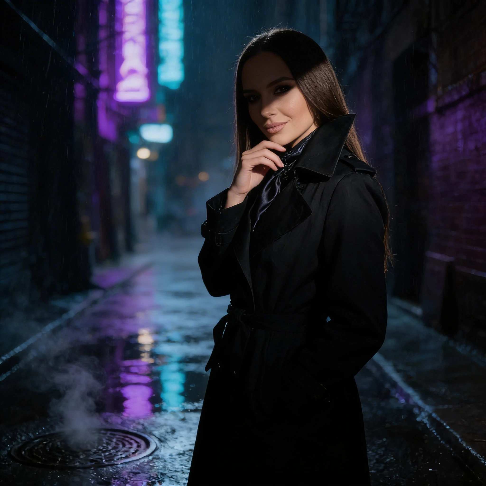 Обложка нуарного детектива — Seedream 4.5 промт