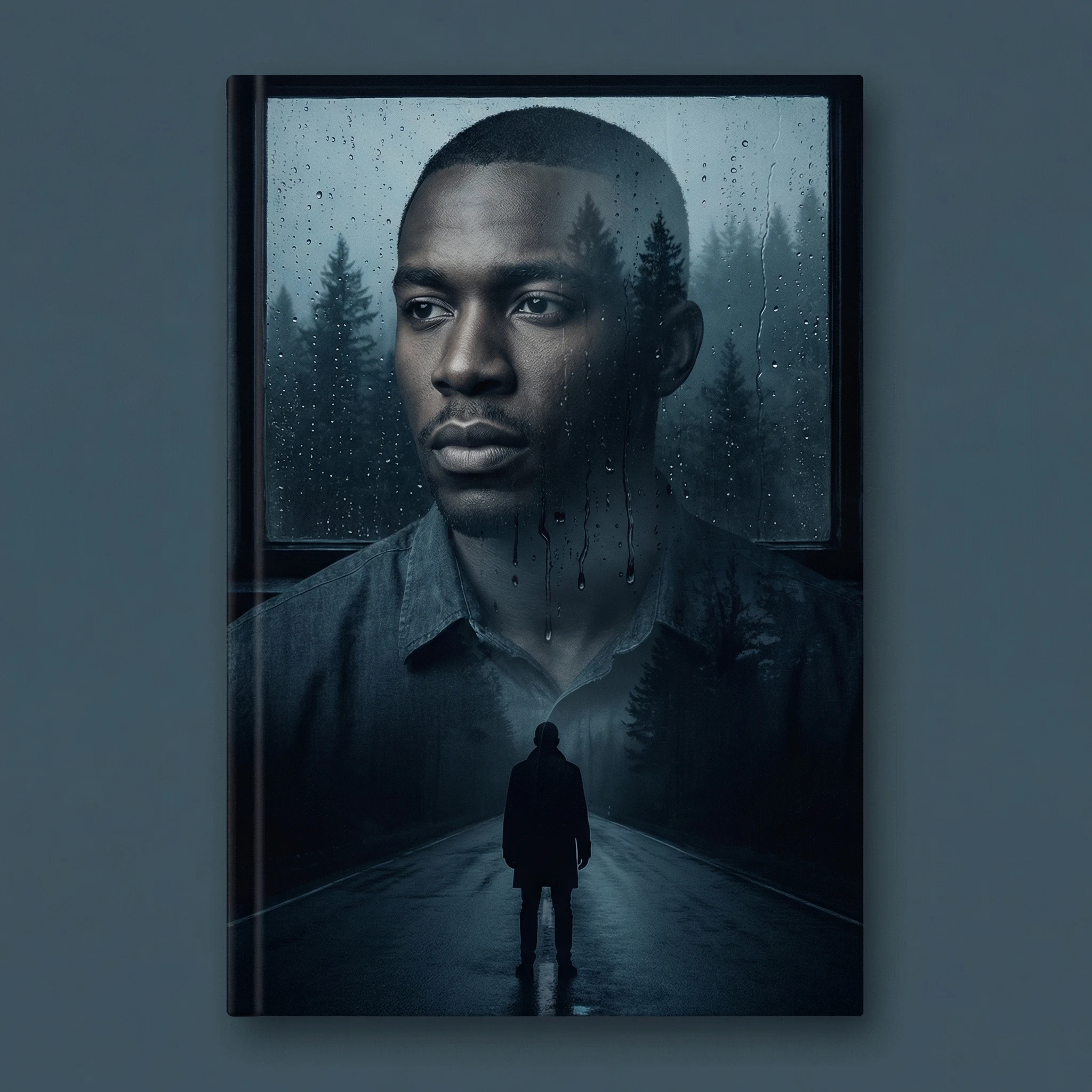 Обложка психологического триллера — Nano Banana Pro промт