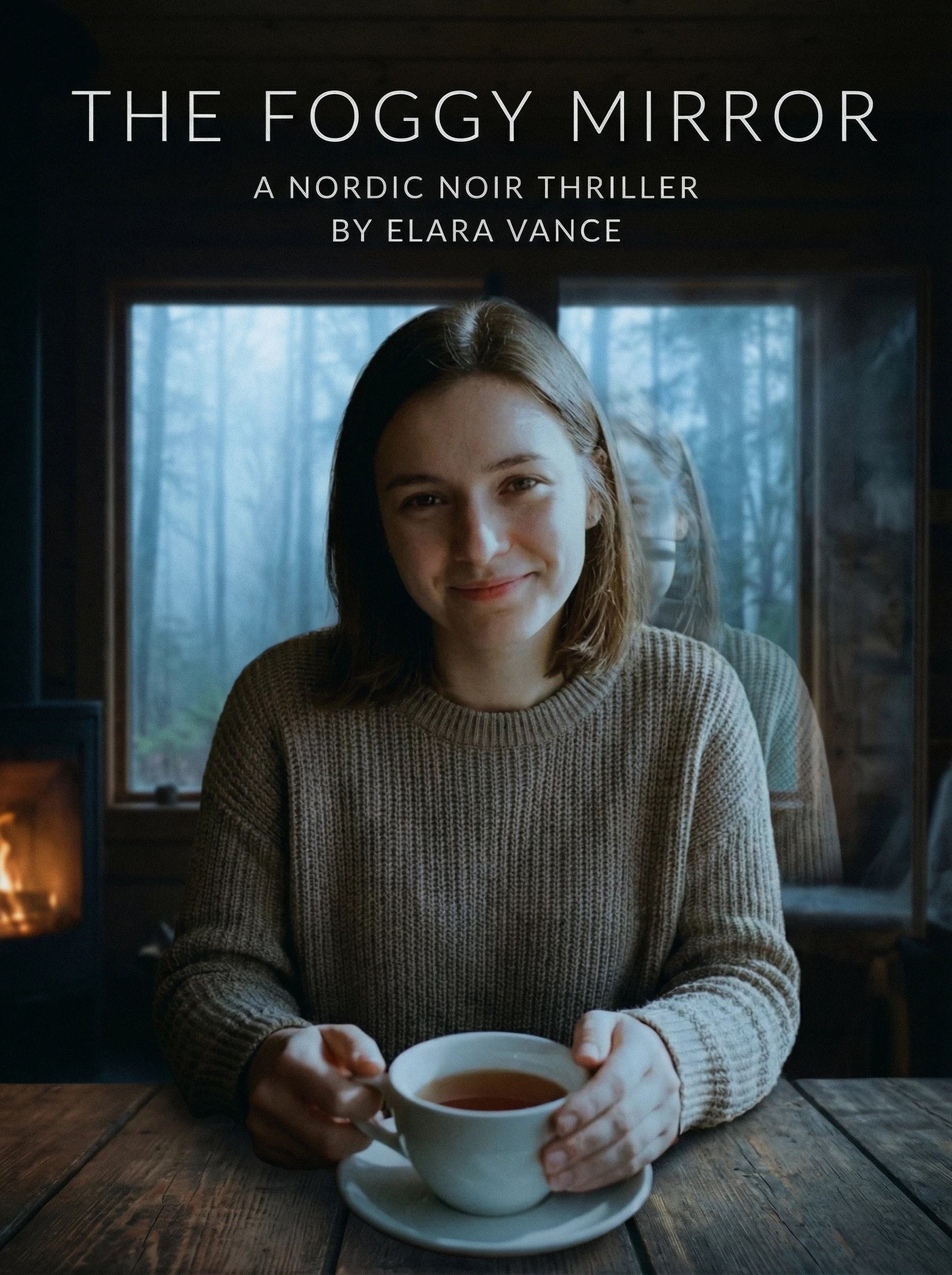 Обложка психологического триллера — Nano Banana Pro промт