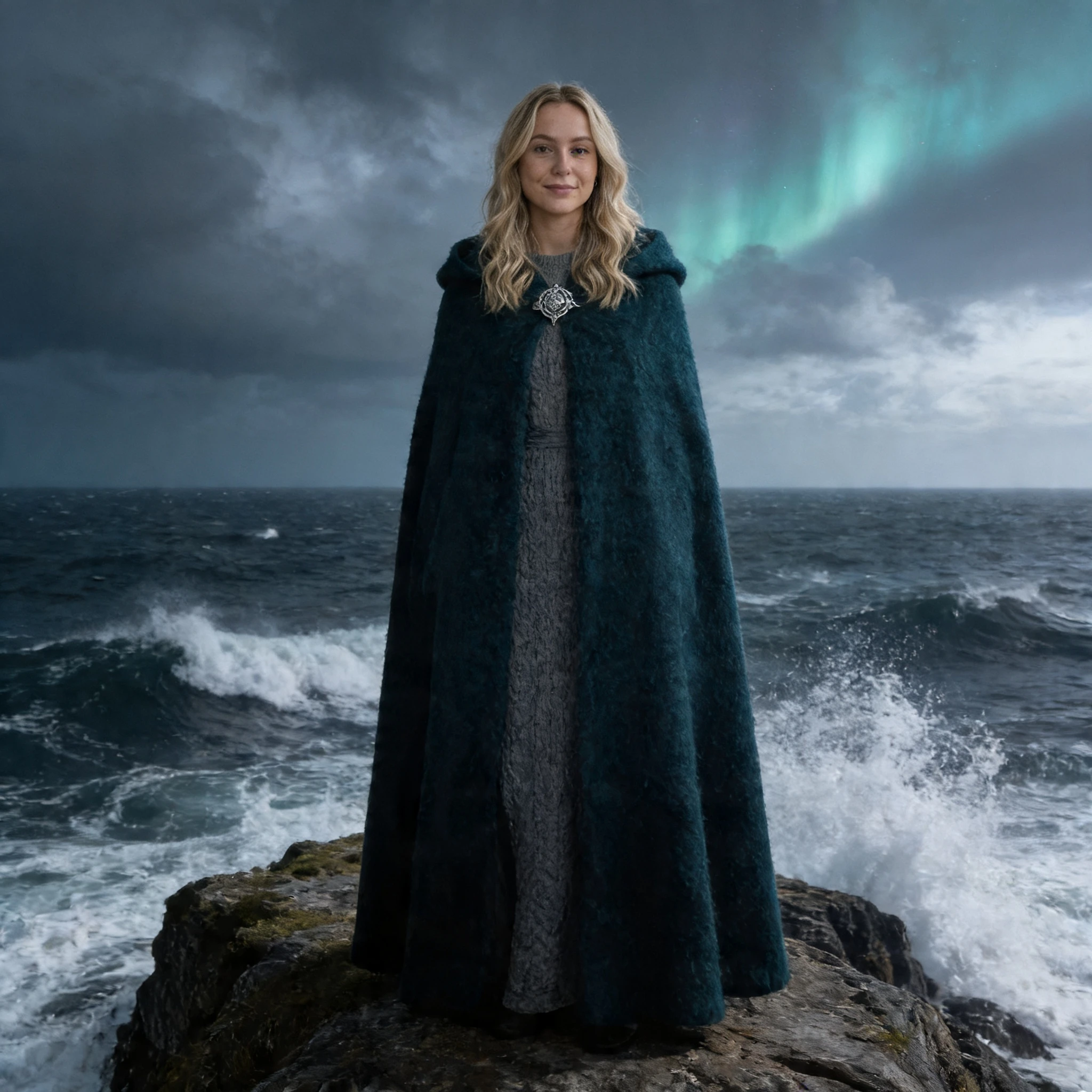 Обложка романа: Северная легенда — Seedream 4.5 промт