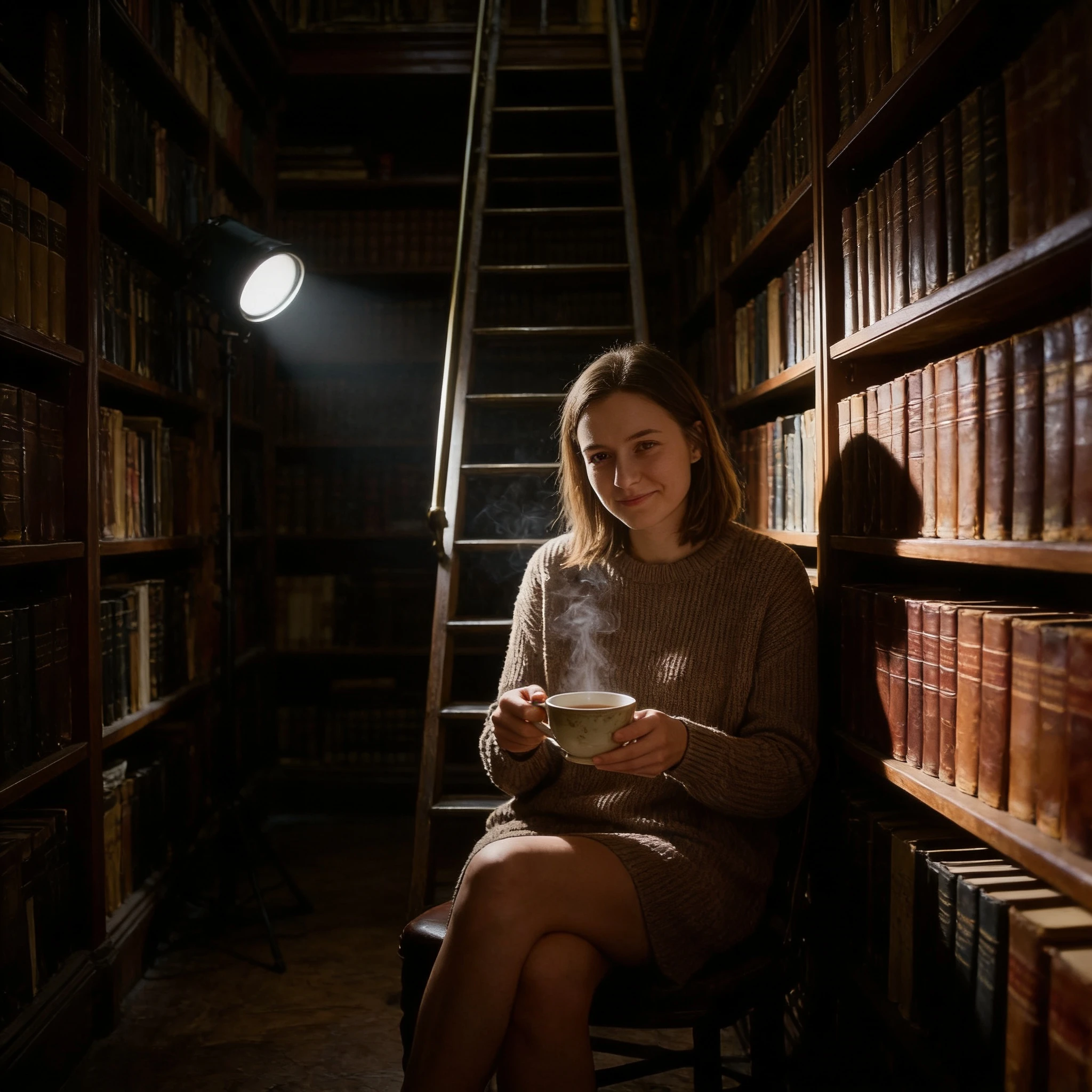 Обложка романа: Уютные тайны — Seedream 4.5 промт