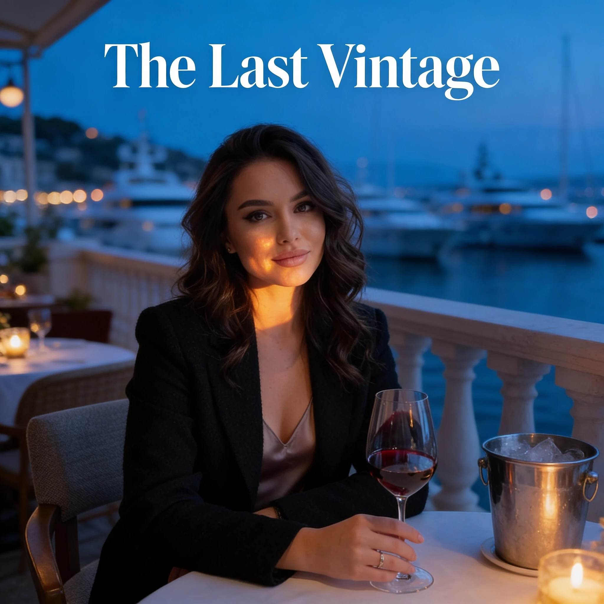 Обложка романа: Вечер в Монако — Seedream 4.5 промт