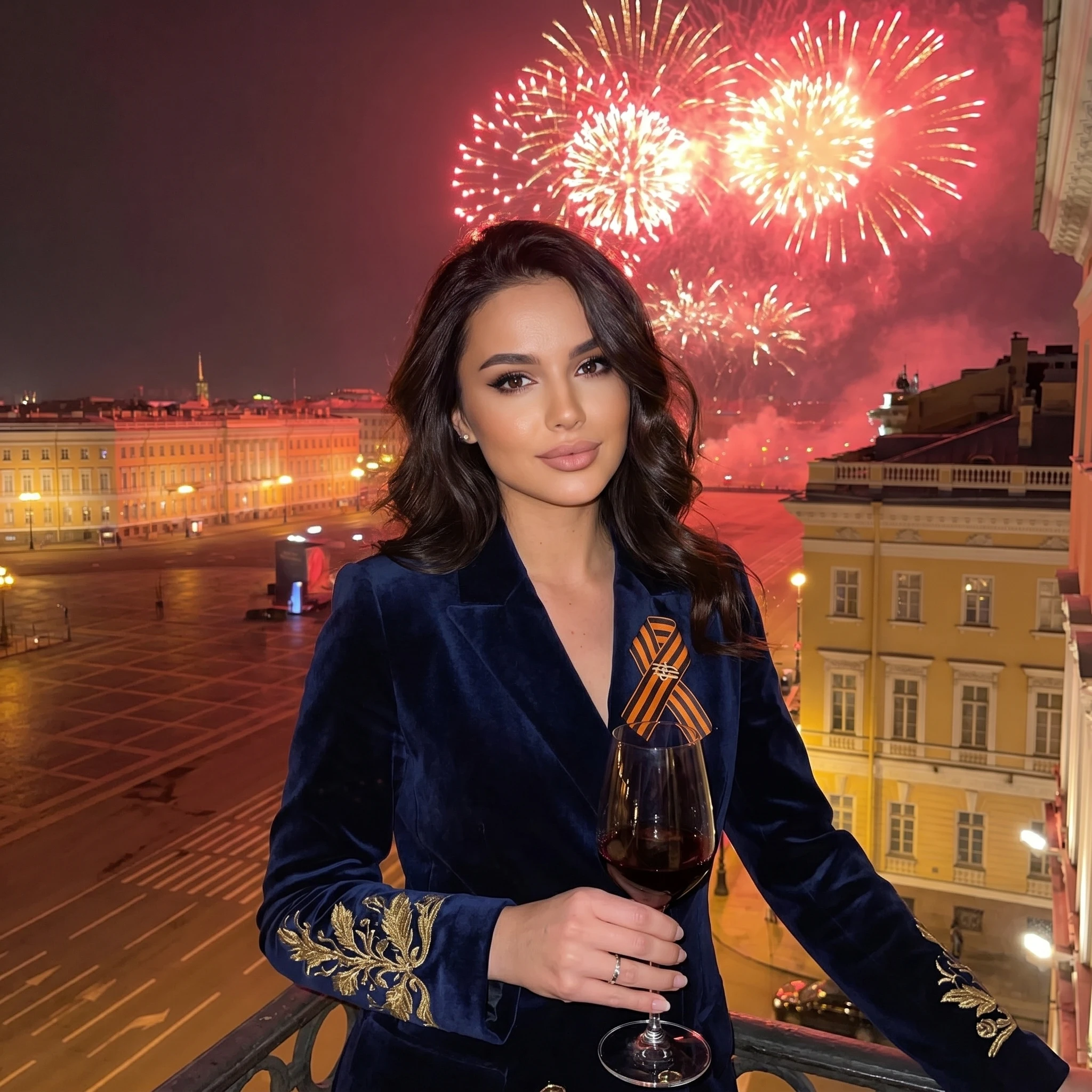 Огни Победы: Ночной триумф — Nano Banana Pro промт