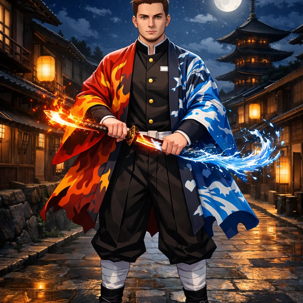 Персонаж аниме «Клинок, рассекающий демонов» — GPT Image 1.5 промт