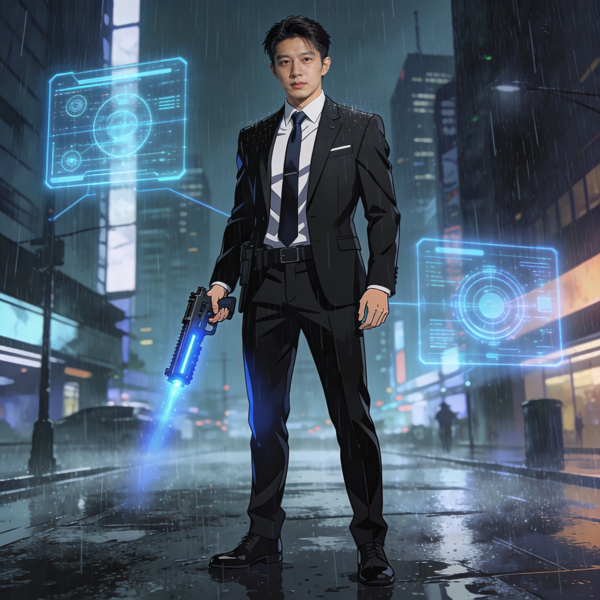 Персонаж аниме Psycho-Pass — Seedream 4.5 промт