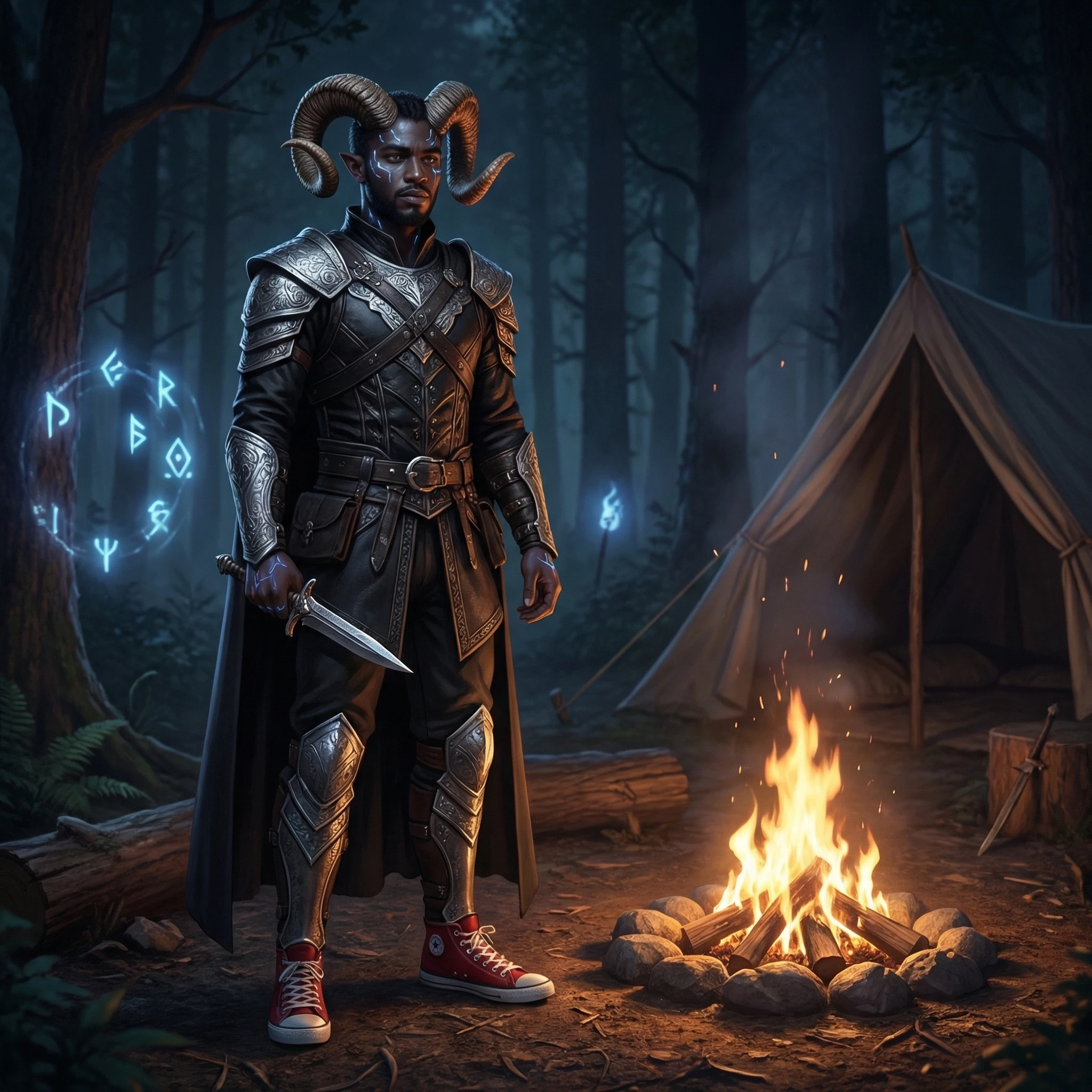 Персонаж игры Baldur’s Gate 3 — Nano Banana Pro промт