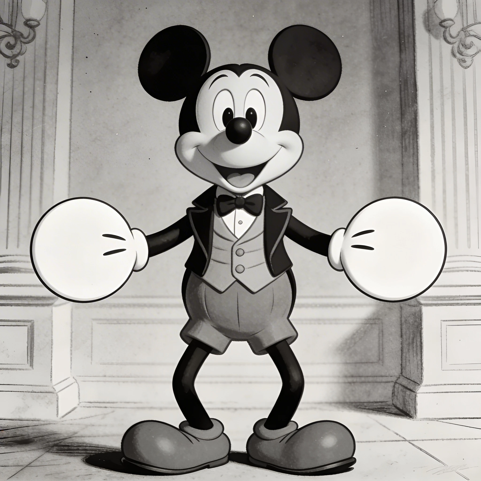 Персонаж игры Cuphead 1930-х — Seedream 4.5 промт