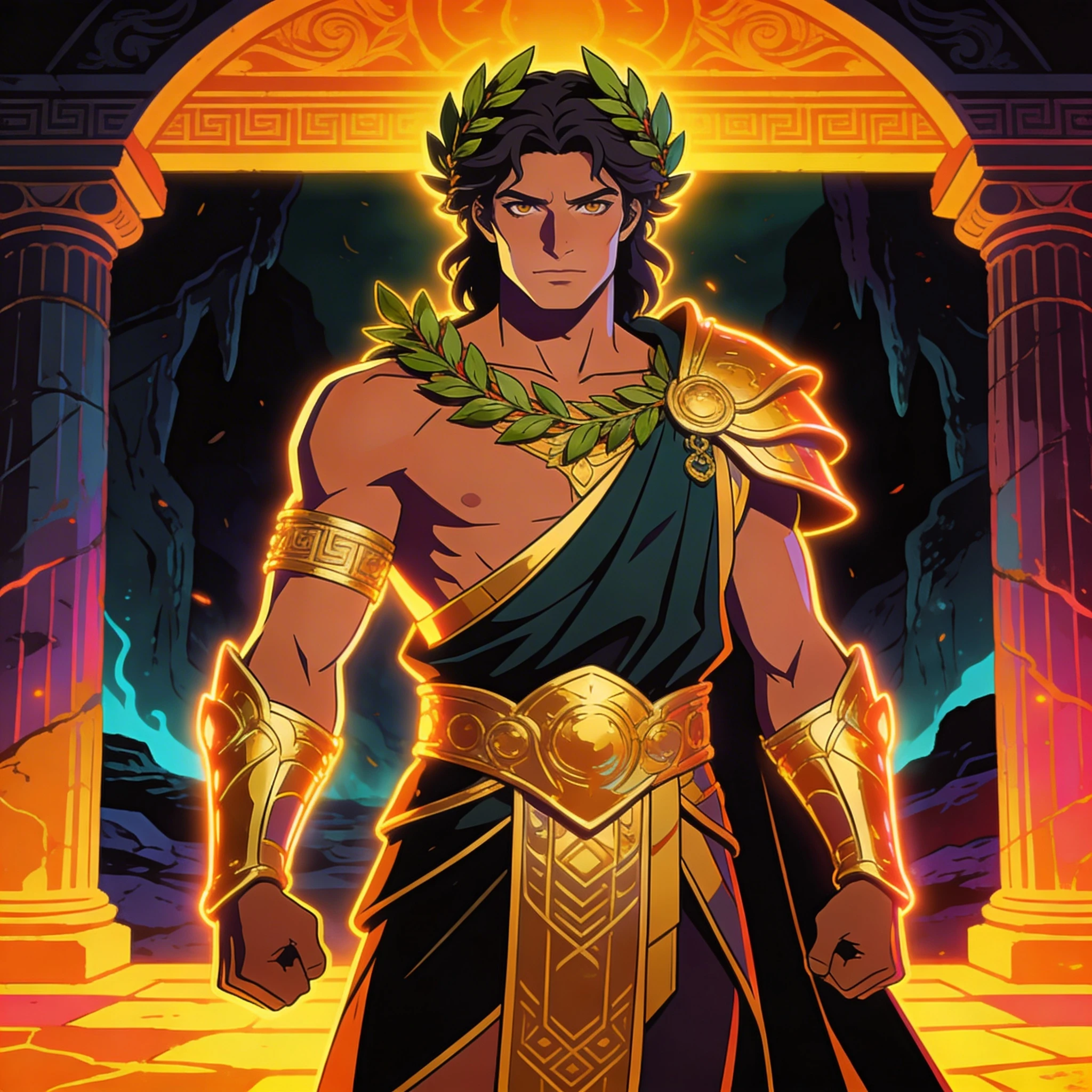 Персонаж игры «Hades» — Seedream 4.5 промт