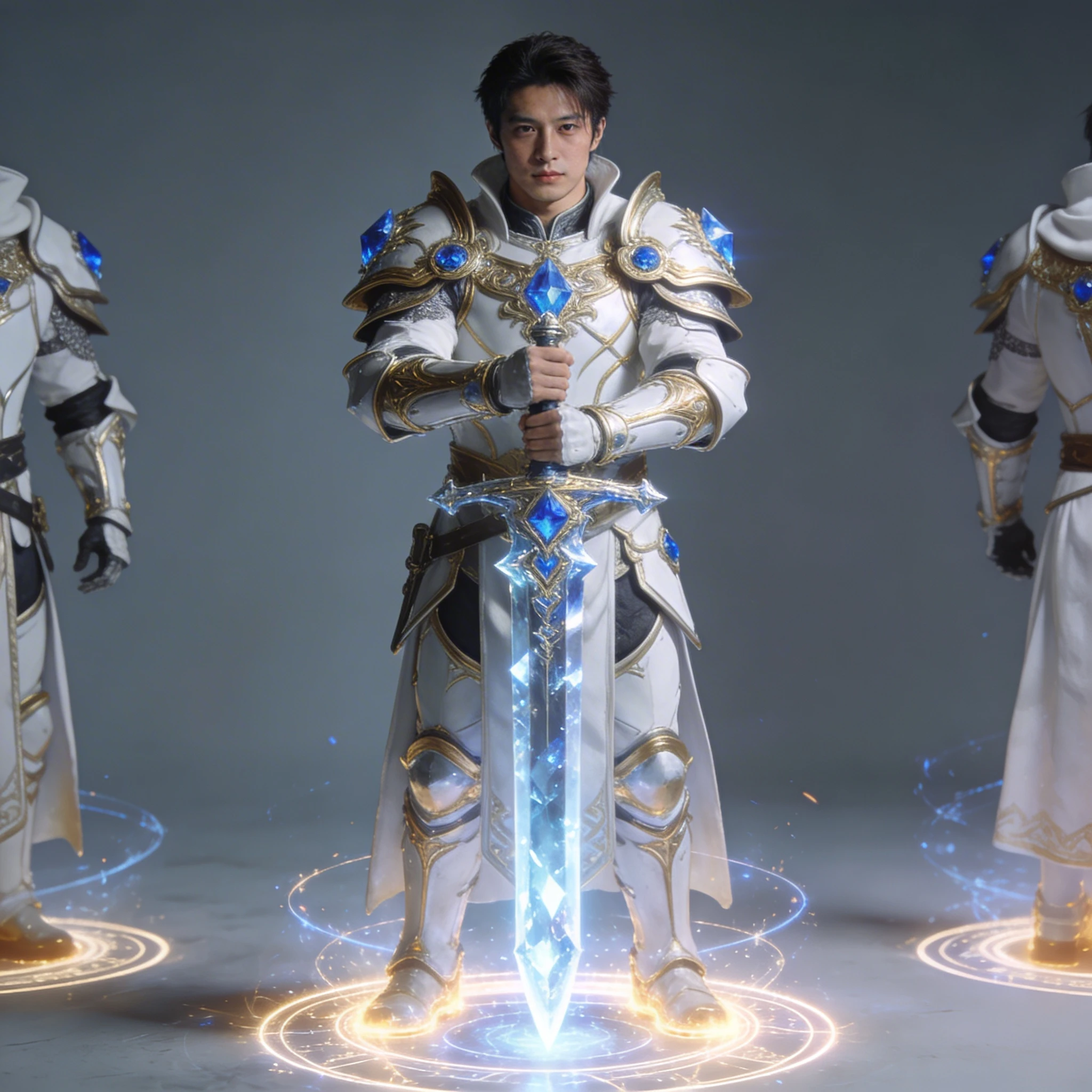 Персонаж игры в стиле Final Fantasy — Seedream 4.5 промт