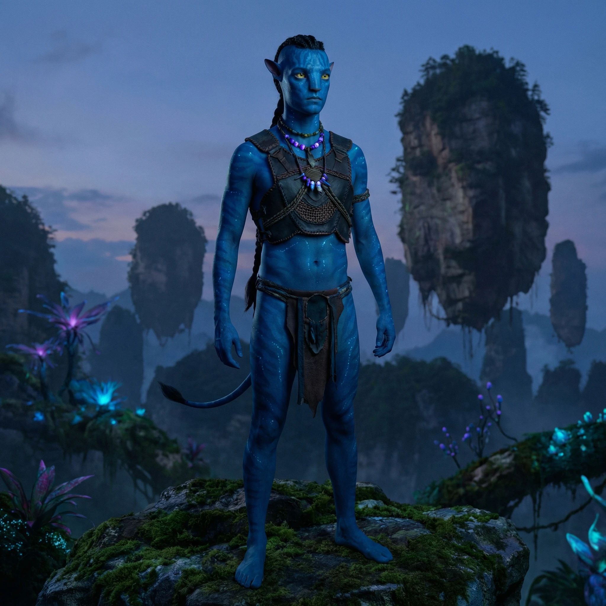 Персонаж из фильма «Аватар»: Клан На'ви — Nano Banana Pro промт