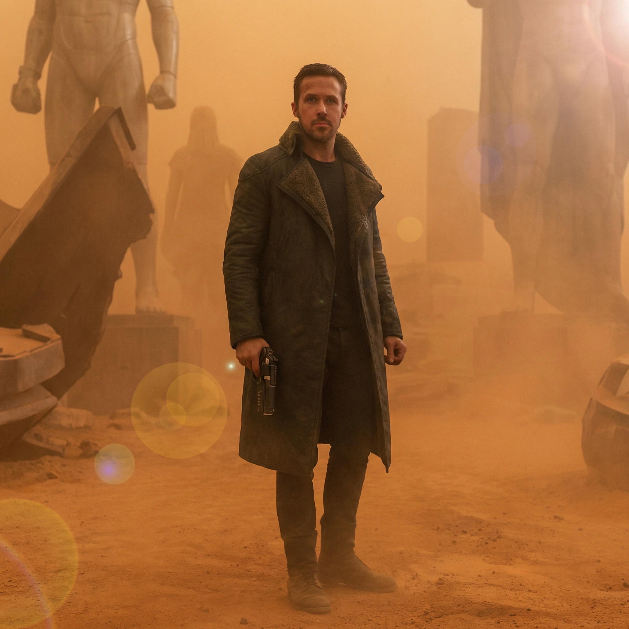 Персонаж из фильма «Бегущий по лезвию 2049» — Nano Banana Pro промт