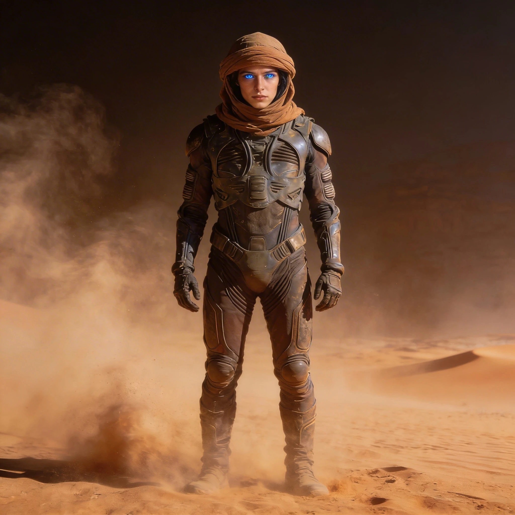 Персонаж из фильма «Дюна» Стилла Стилгар — Seedream 4.5 промт