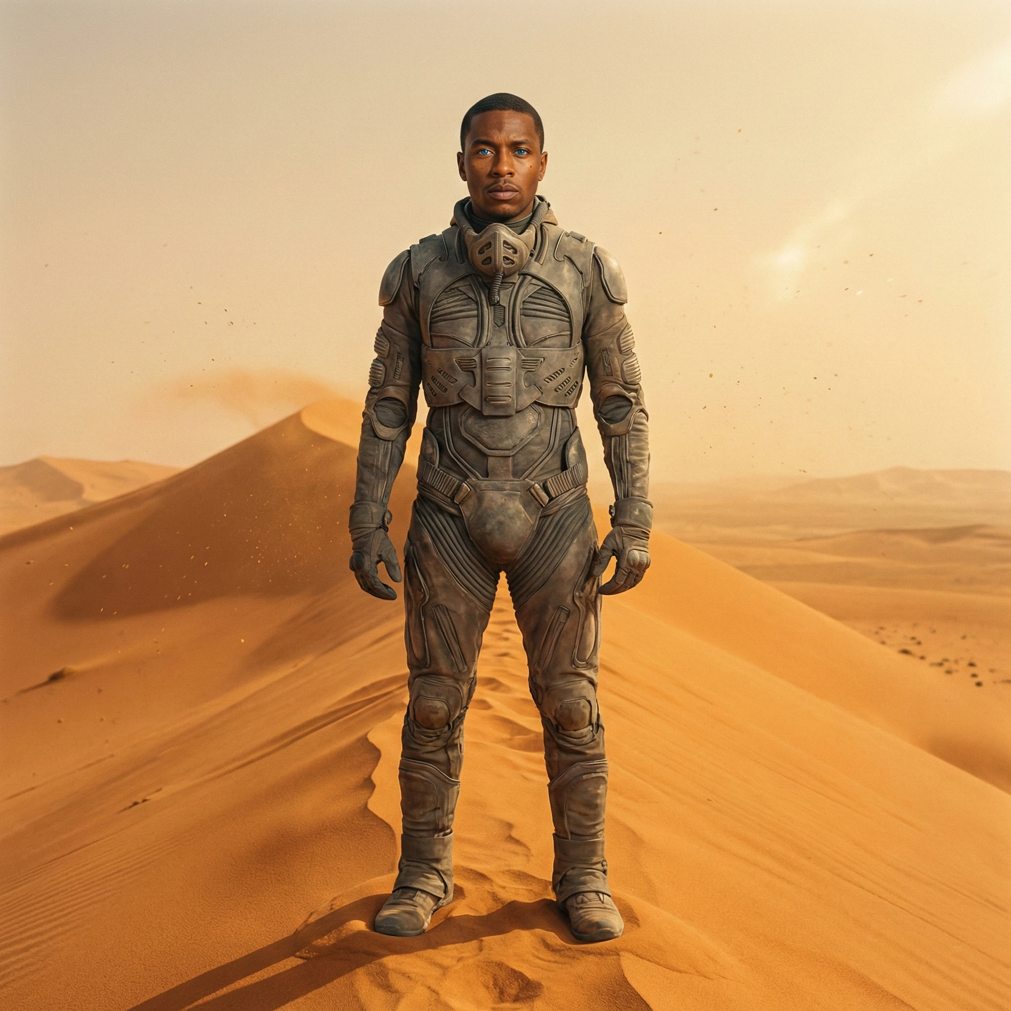 Персонаж из фильма «Дюна» — Nano Banana Pro промт
