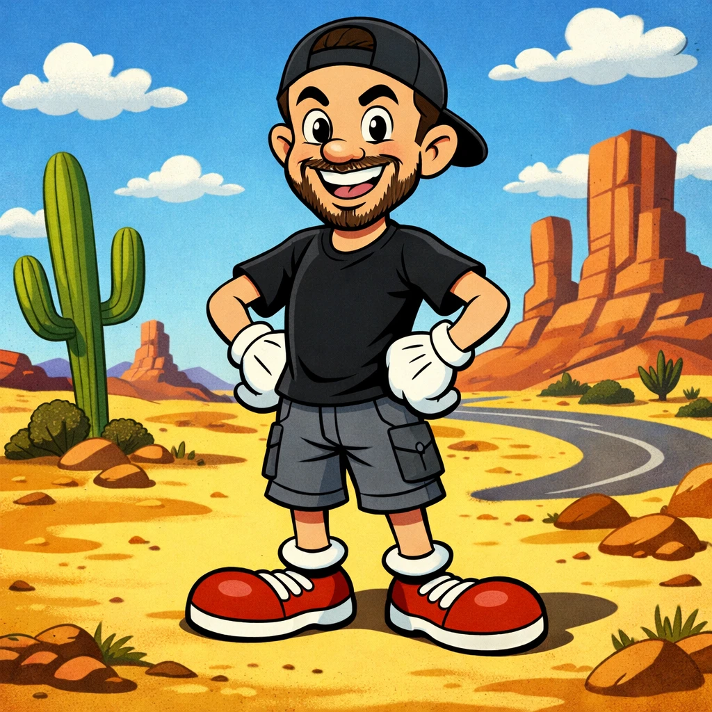 Персонаж классического мультфильма ' Looney Tunes' — GPT Image 1.5 промт