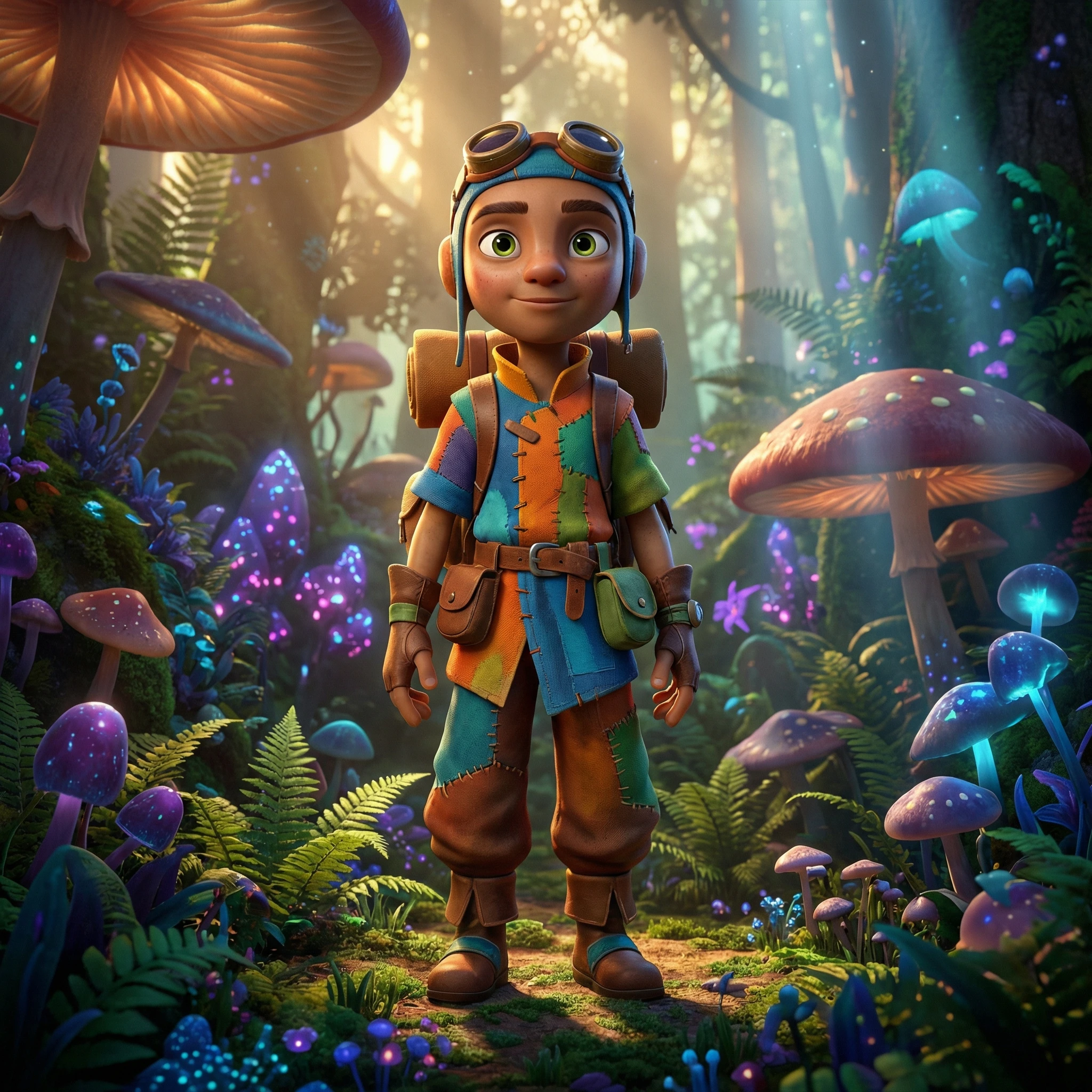 Персонаж мультфильма DreamWorks — Nano Banana Pro промт