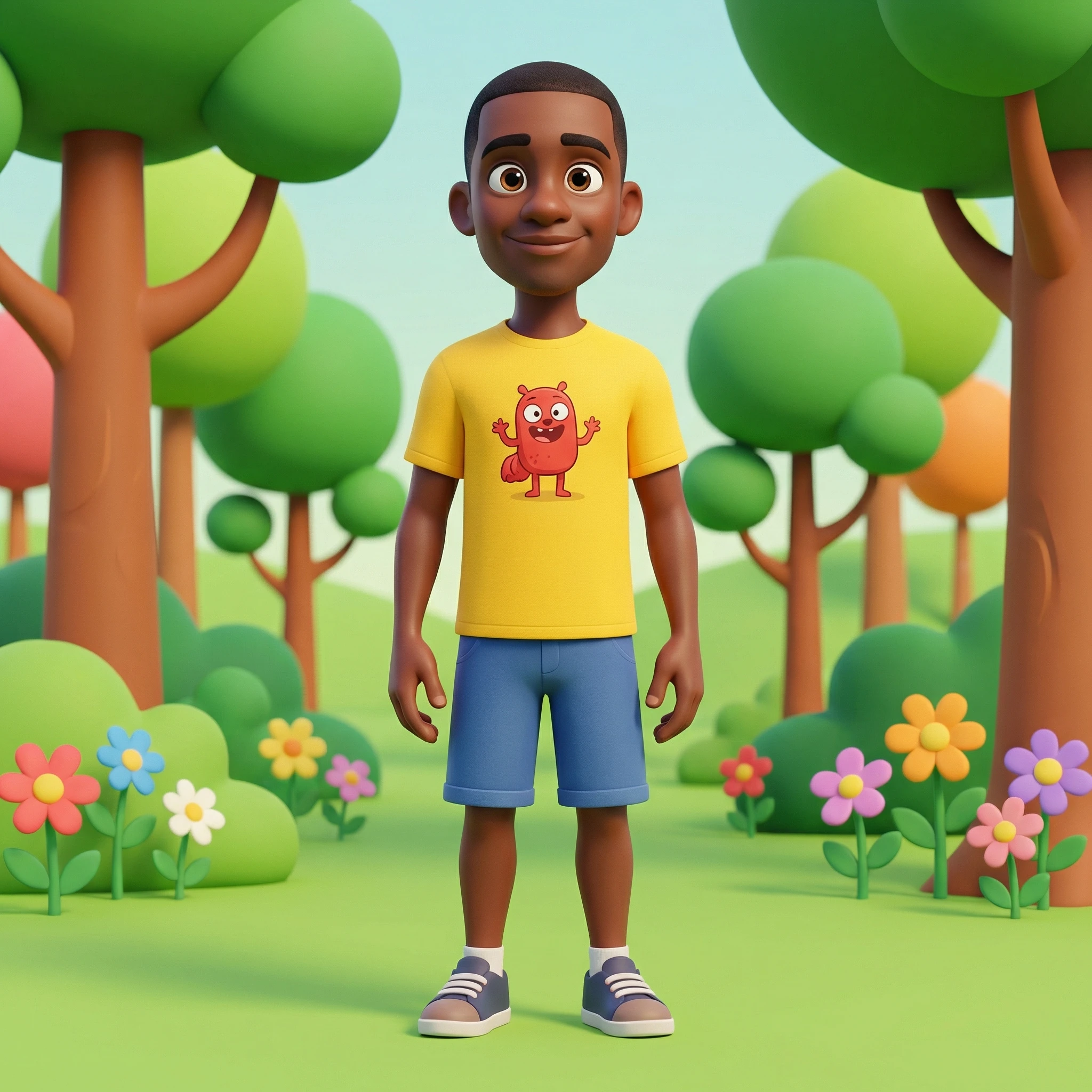 Персонаж мультфильма Pixar — Nano Banana Pro промт