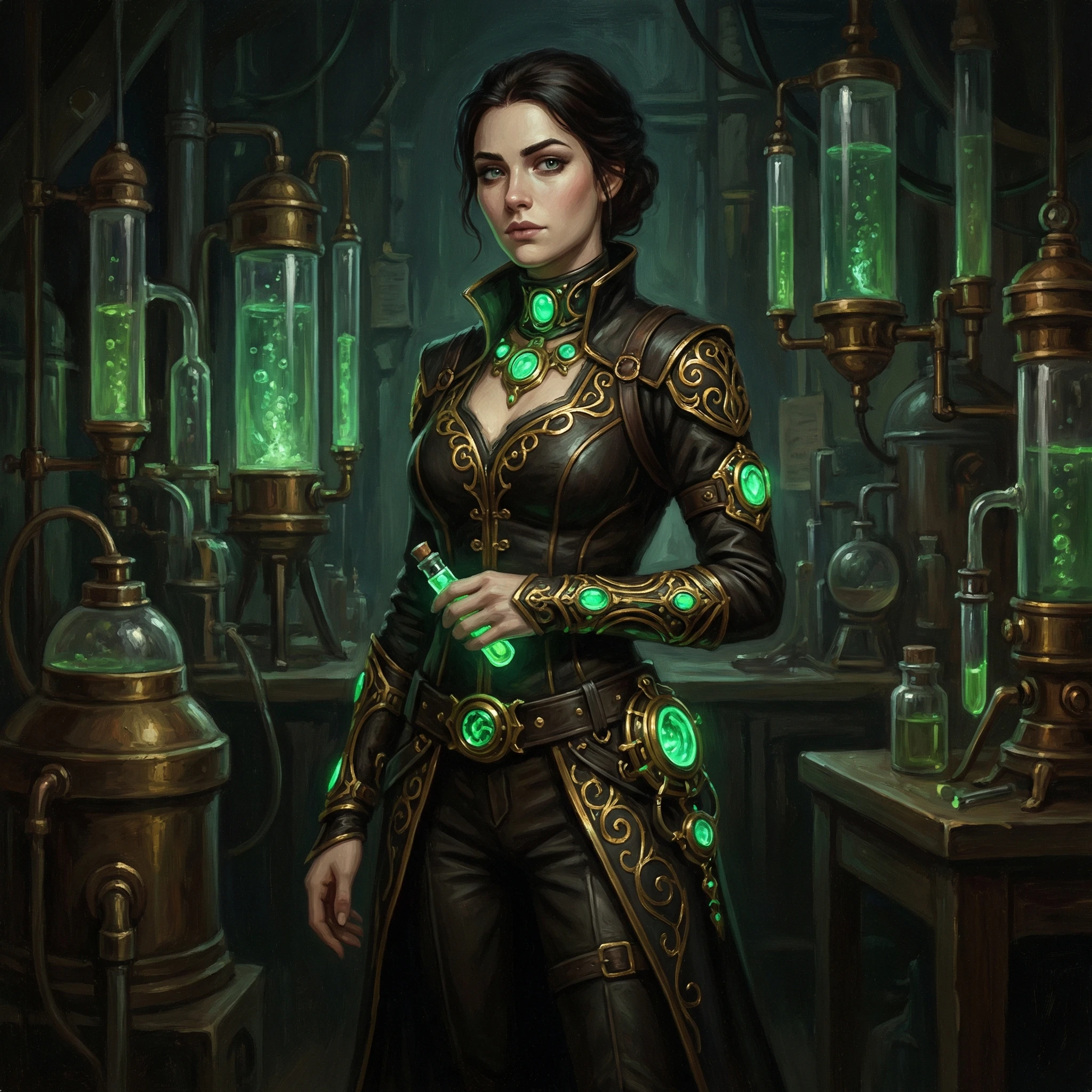 Персонаж мультсериала «Аркейн»: Советник Химбарона — Nano Banana Pro промт