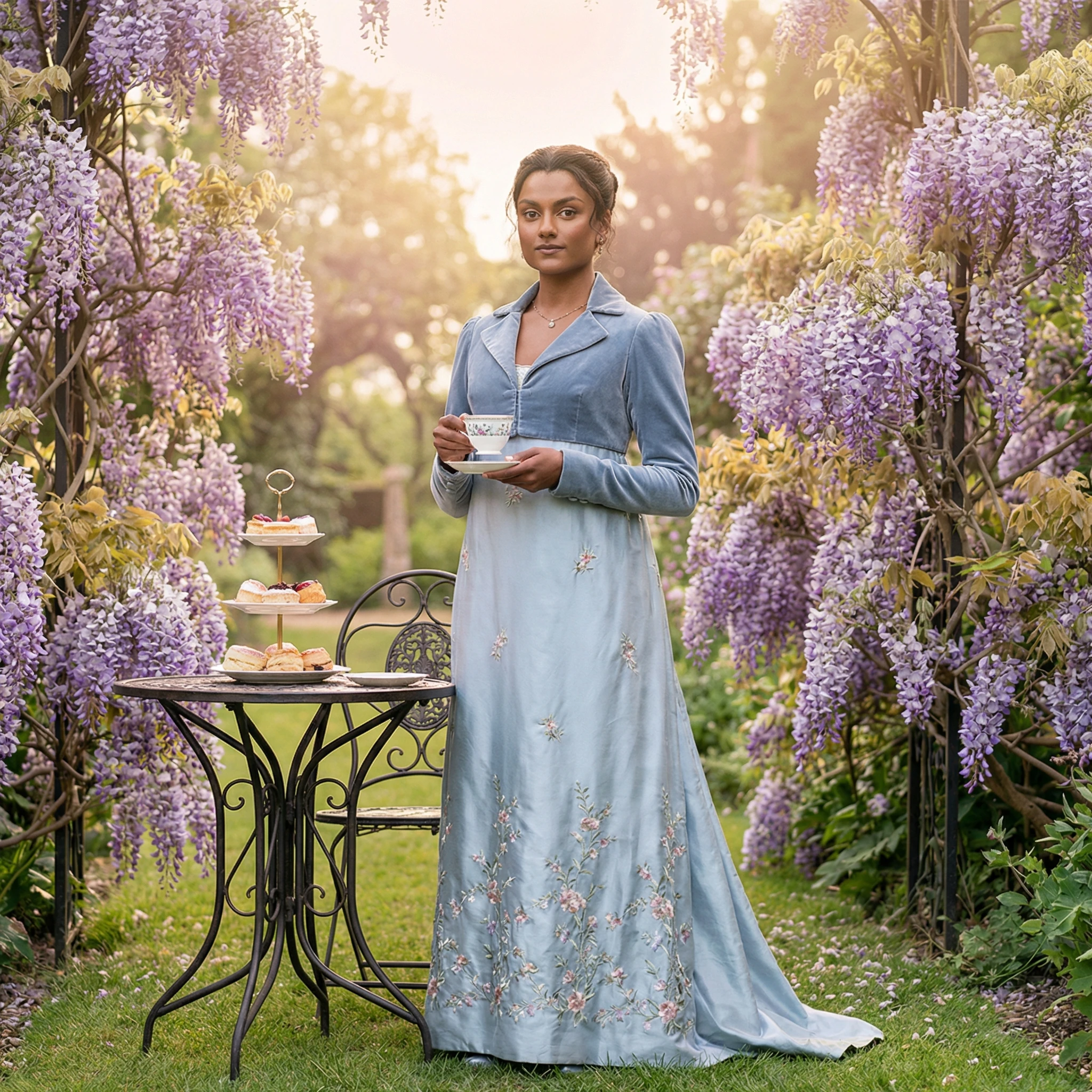 Персонаж сериала «Бриджертоны» — Nano Banana Pro промт