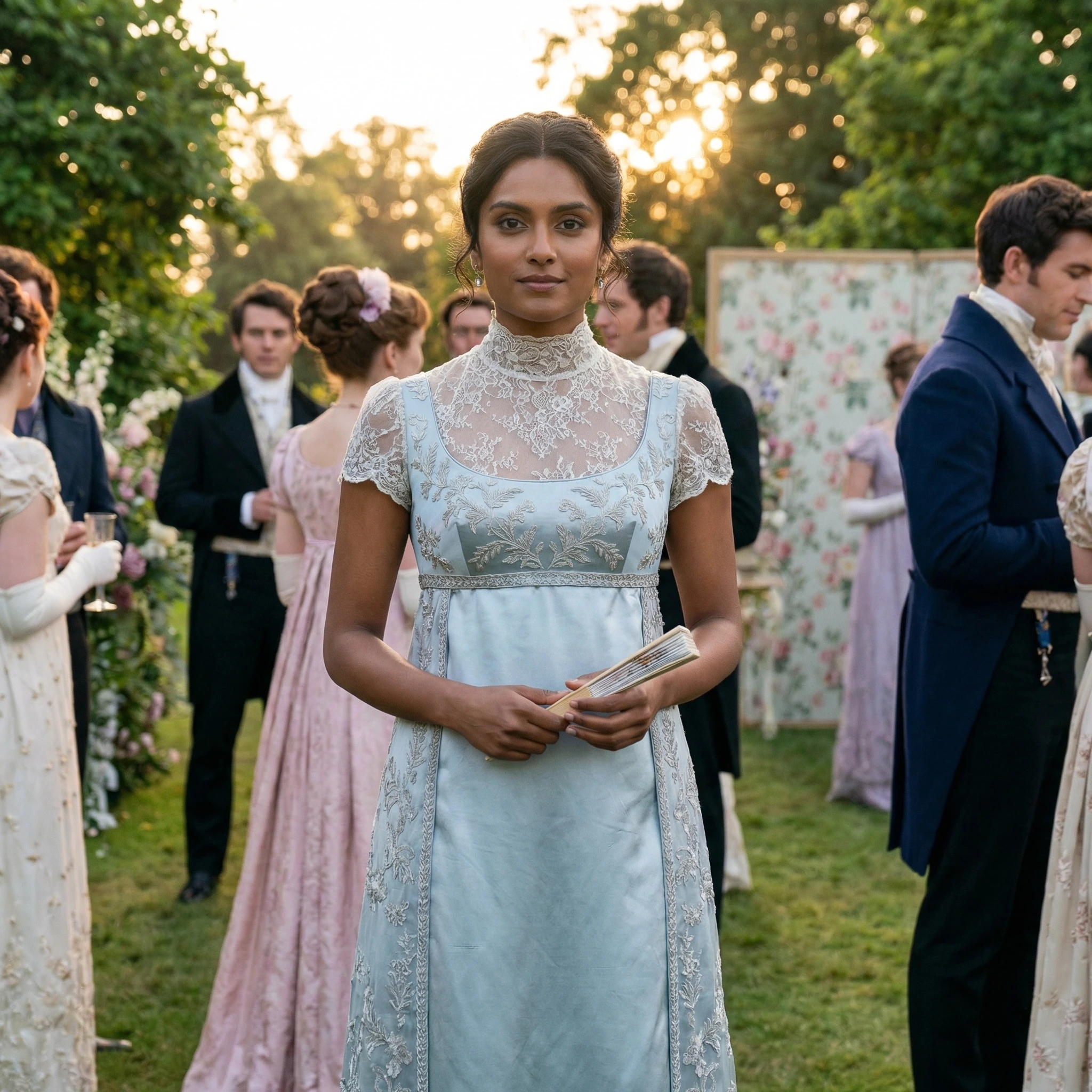 Персонаж сериала «Бриджертоны» — Nano Banana Pro промт