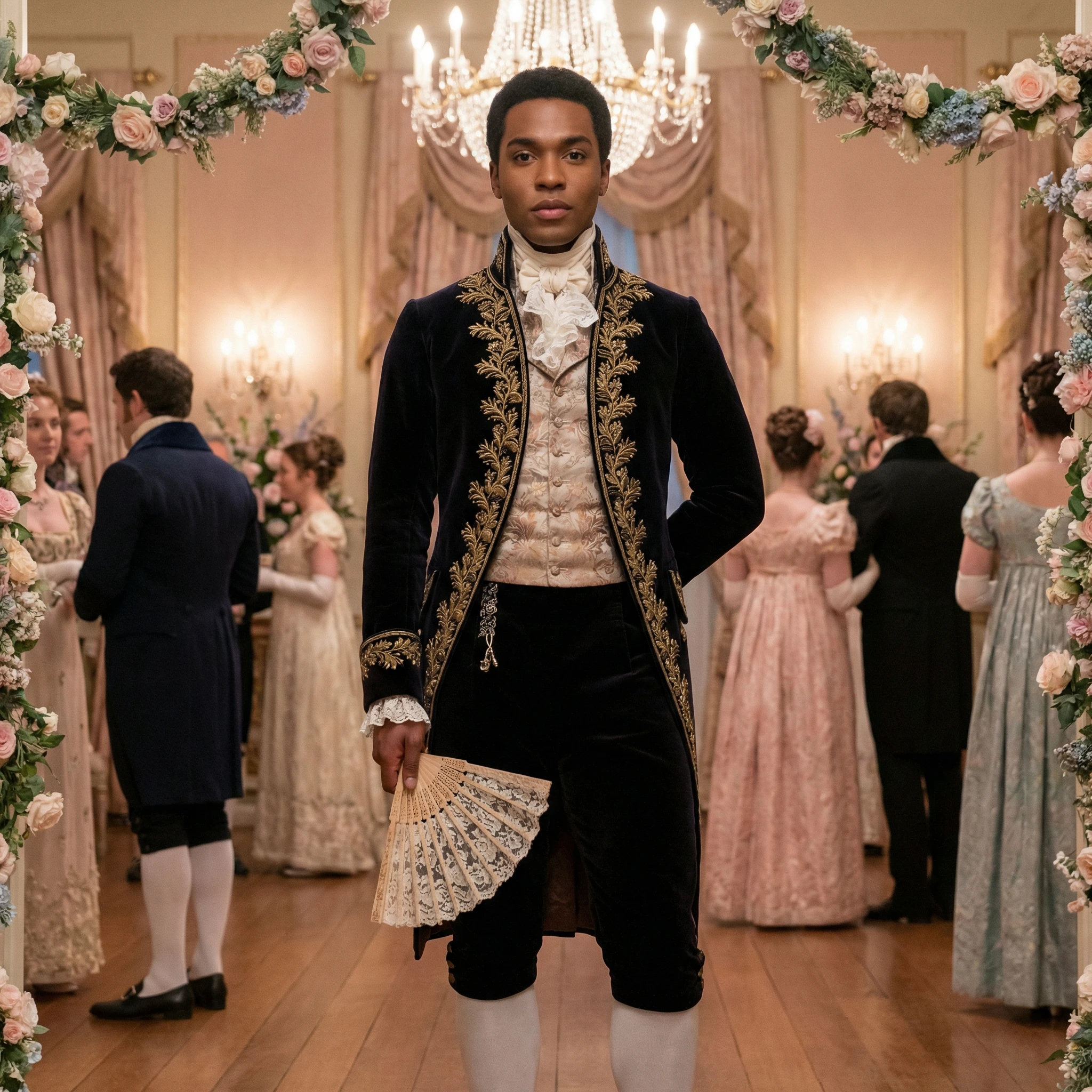 Персонаж сериала «Бриджертоны» — Nano Banana Pro промт