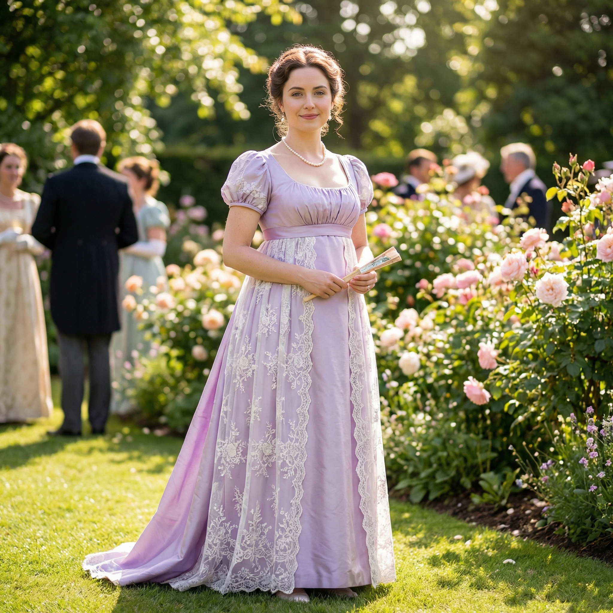 Персонаж сериала «Бриджертоны» — Nano Banana Pro промт