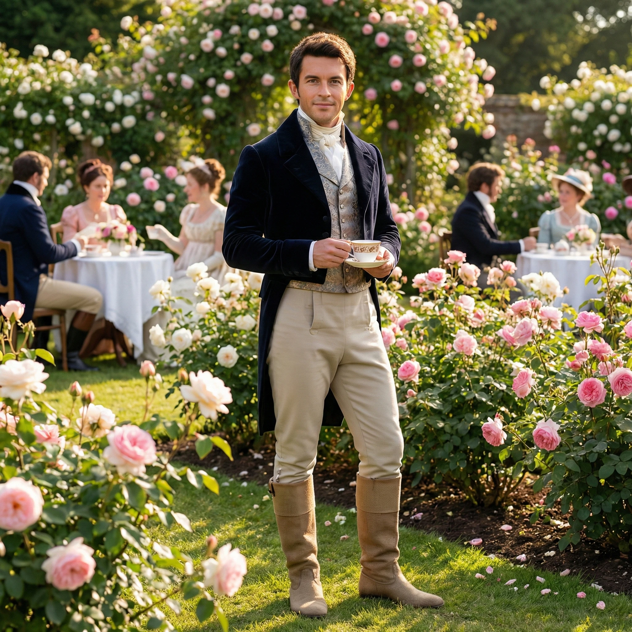 Персонаж сериала «Бриджертоны» — Nano Banana Pro промт