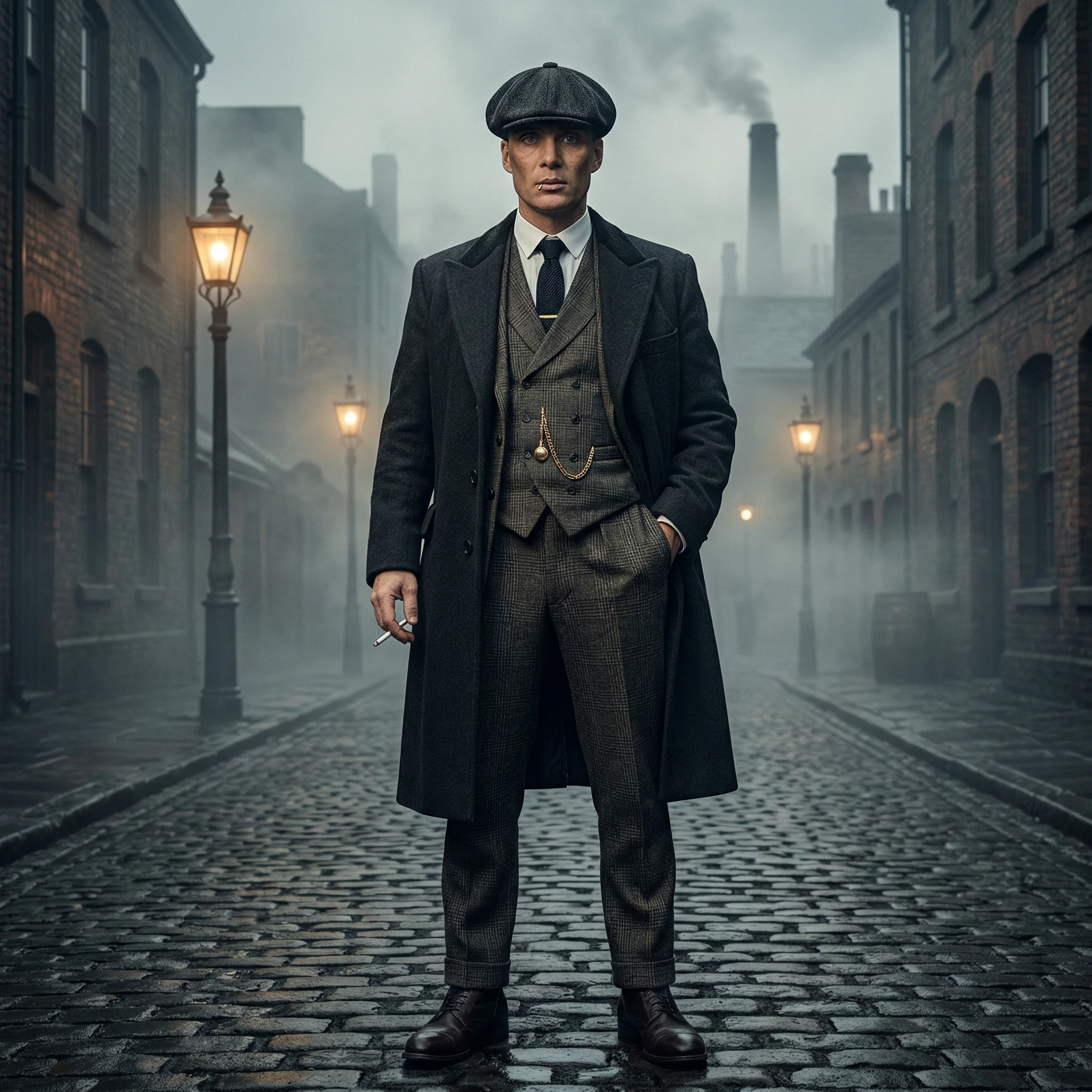 Персонаж сериала «Острые козырьки» — Nano Banana Pro промт