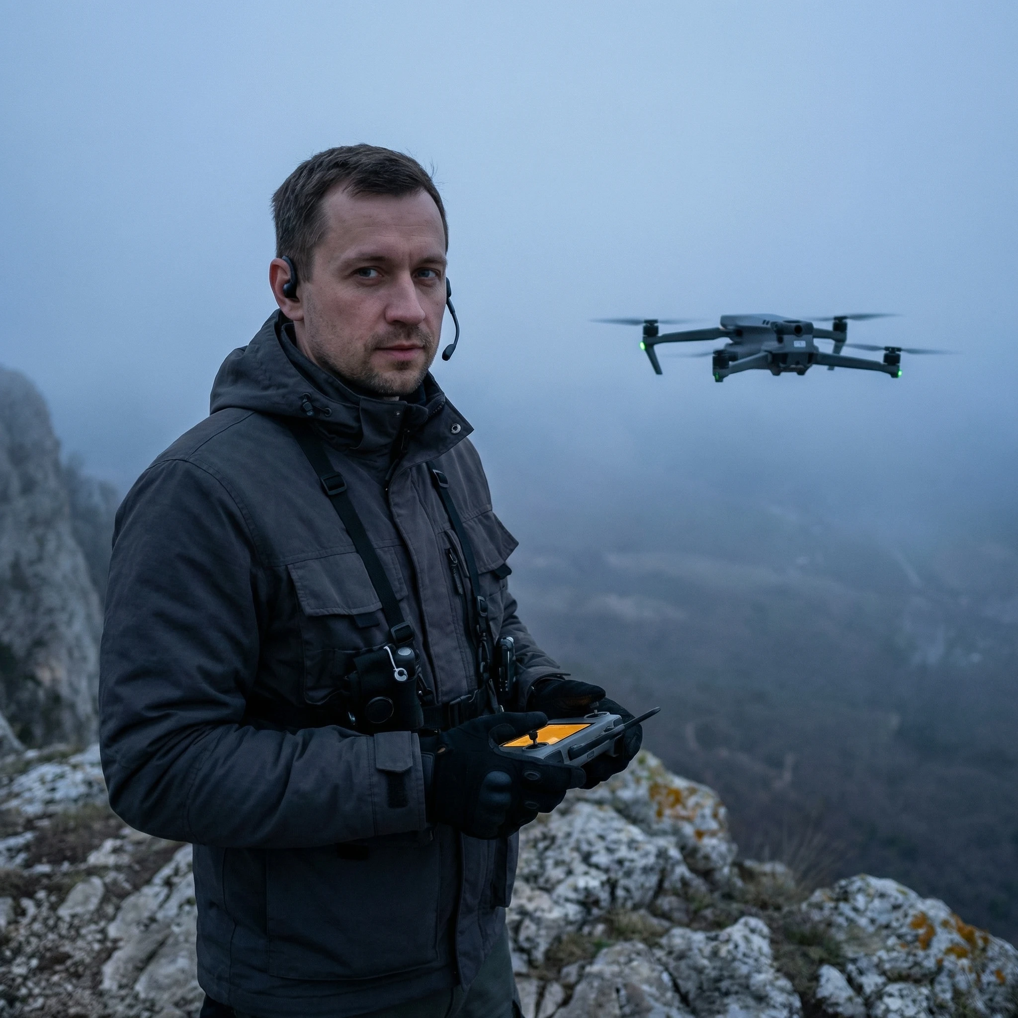 Пилот Разведывательного Дрона — Nano Banana Pro промт