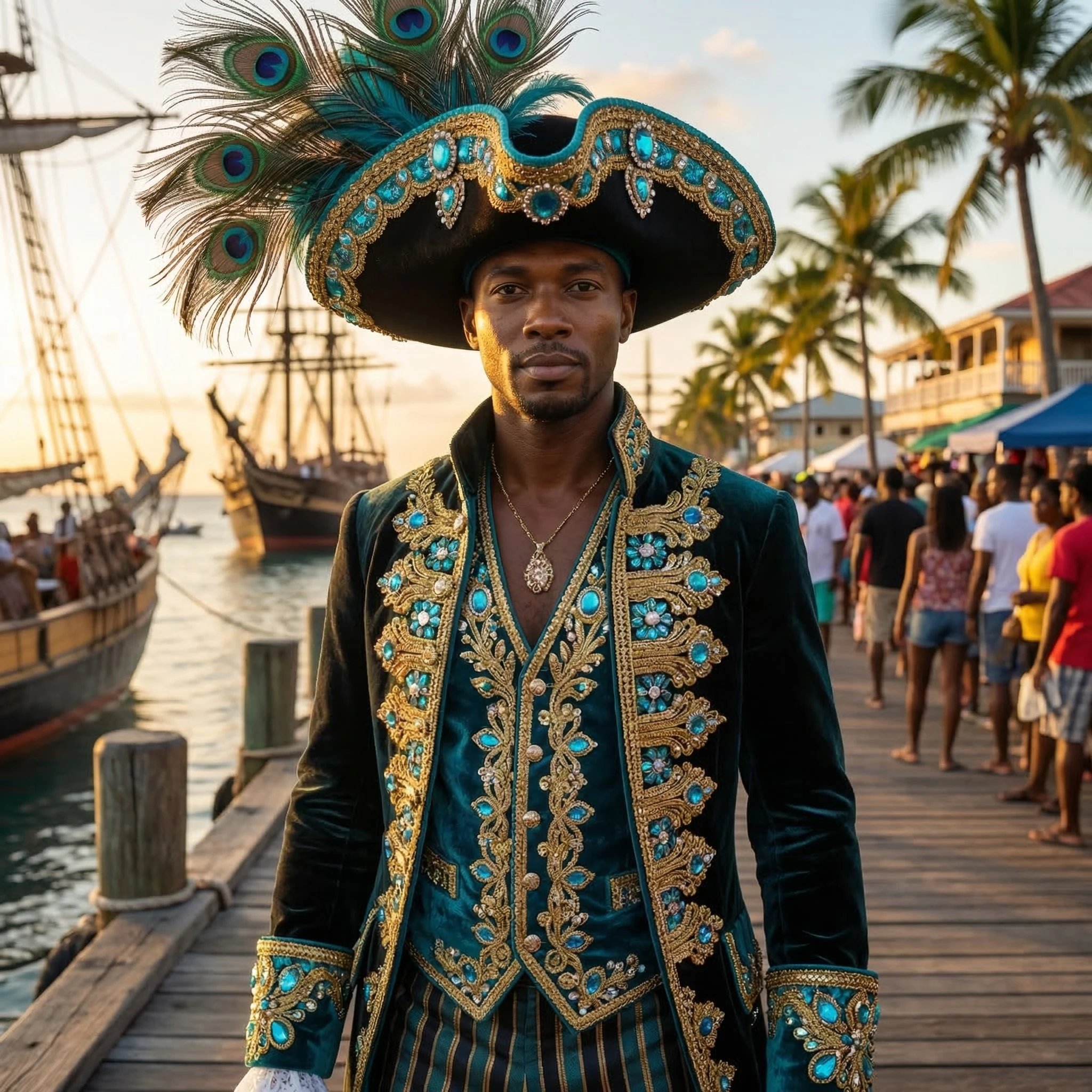 Пират карибского карнавала — Nano Banana Pro промт