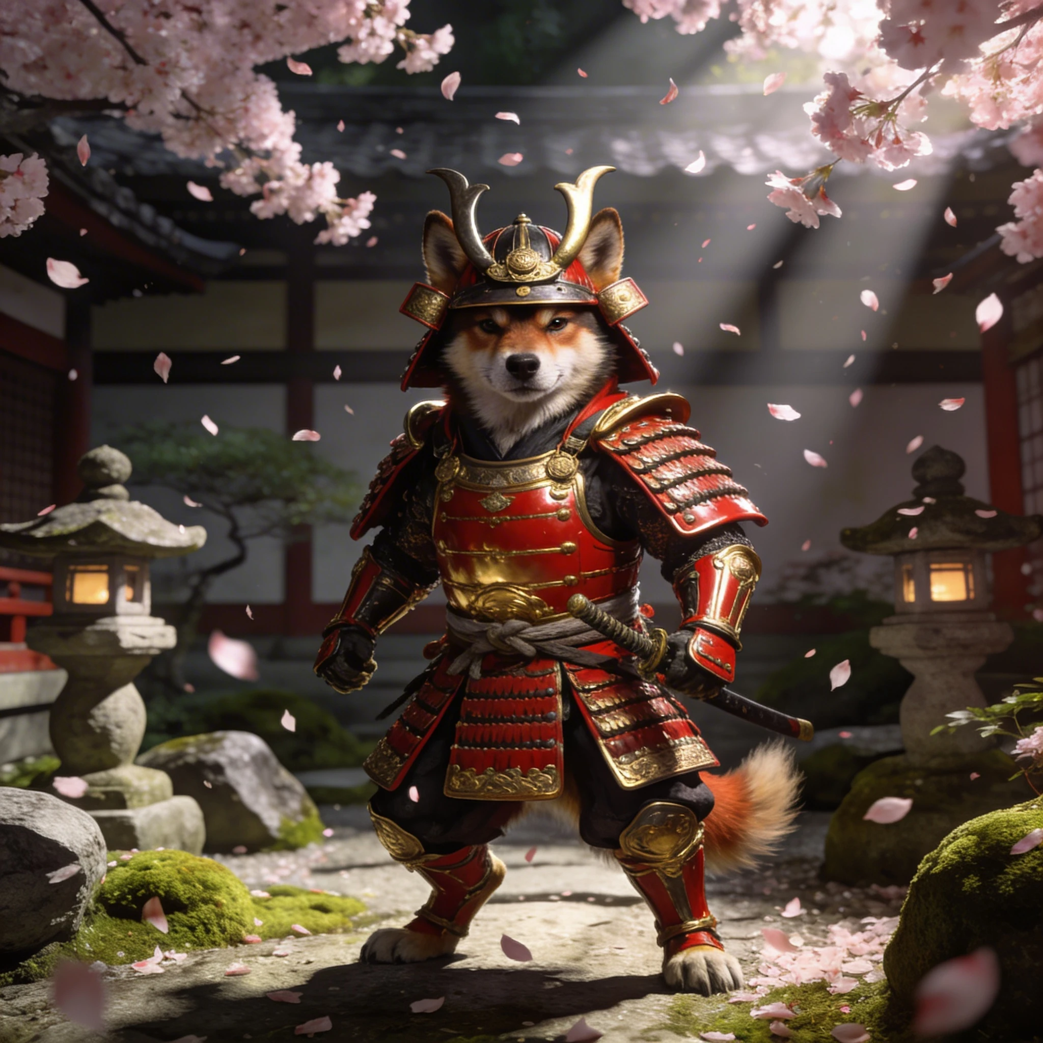 Питомец — Древний Самурай (Кот/Пёс) — Seedream 4.5 промт