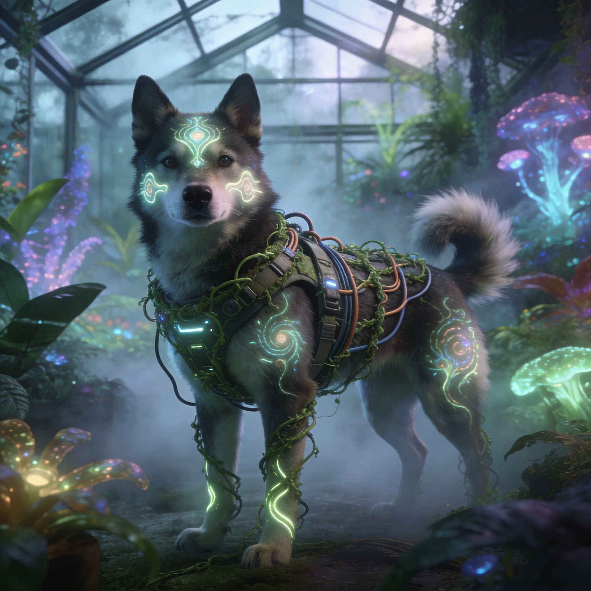 Питомец в стиле Биопанк — Seedream 4.5 промт