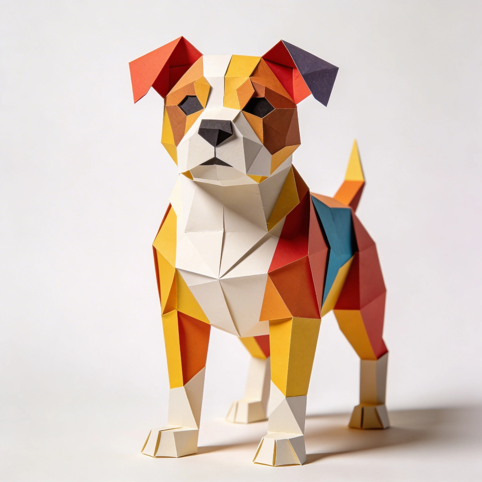 Питомец в стиле бумажного мастерства — Seedream 4.5 промт