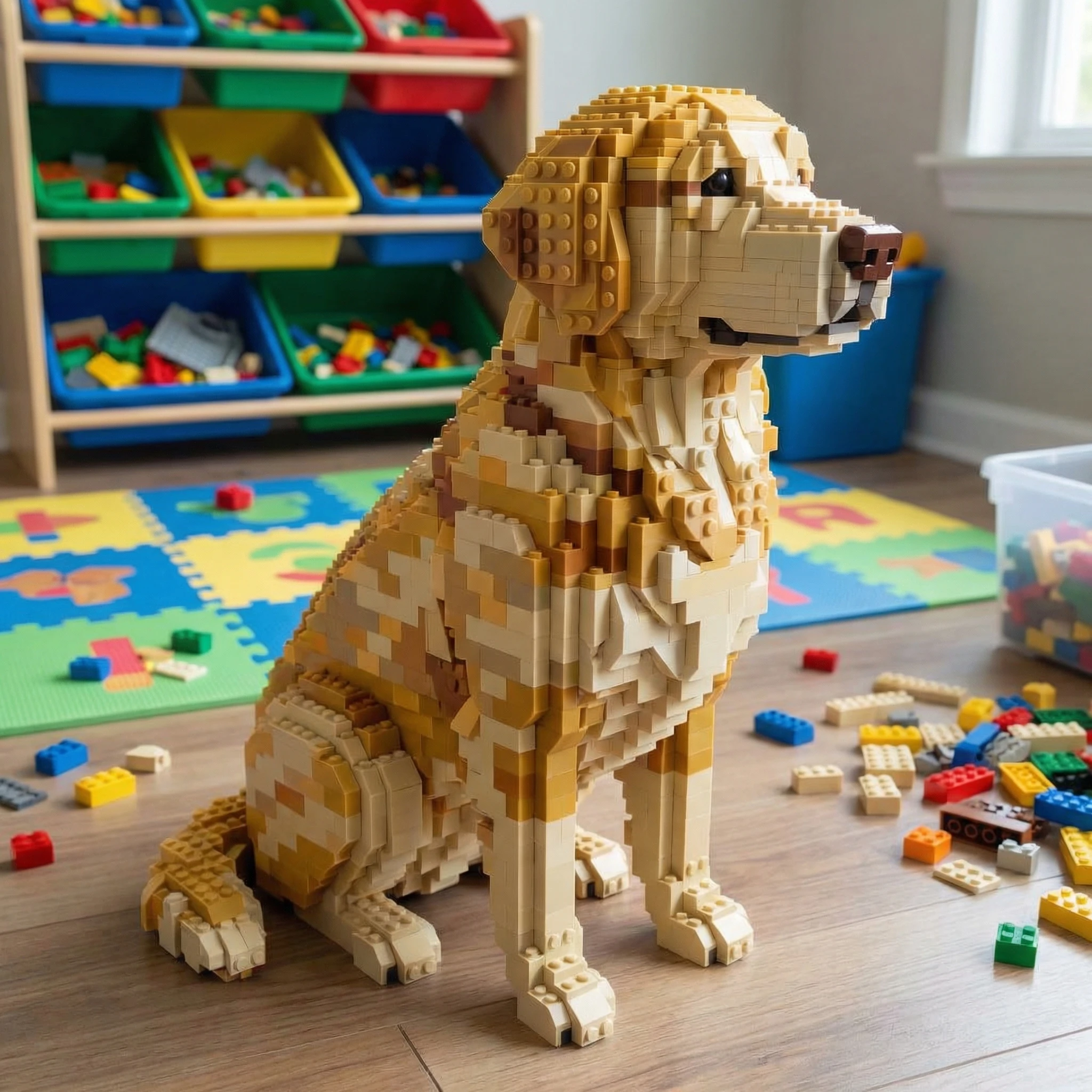 Питомец в стиле Лего — Nano Banana Pro промт