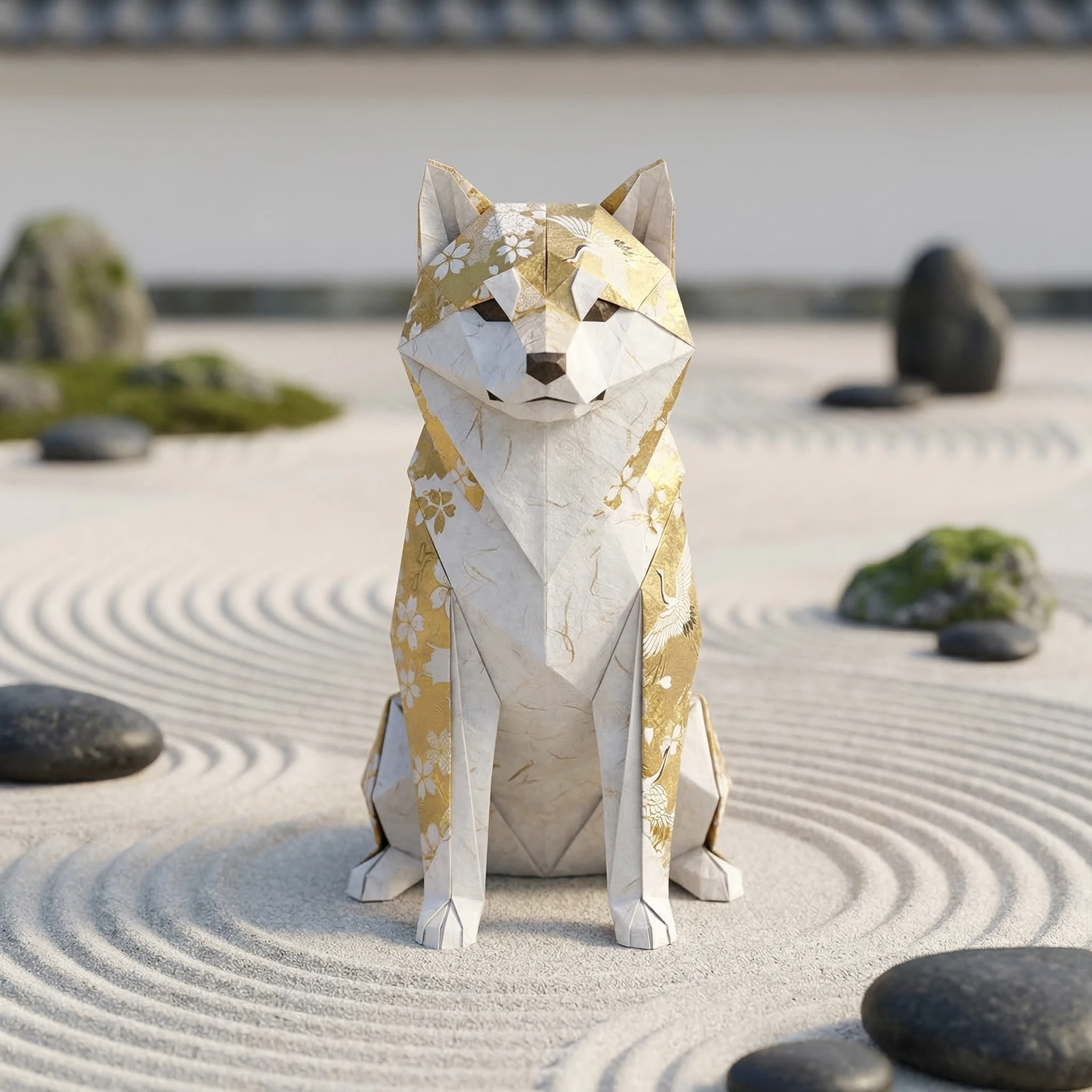 Питомец в стиле оригами — Nano Banana Pro промт