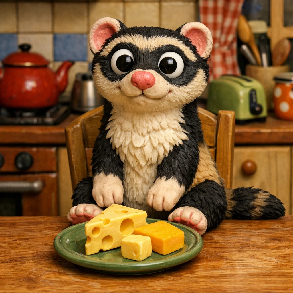 Питомец в стиле «Уоллес и Громит» — GPT Image 1.5 промт