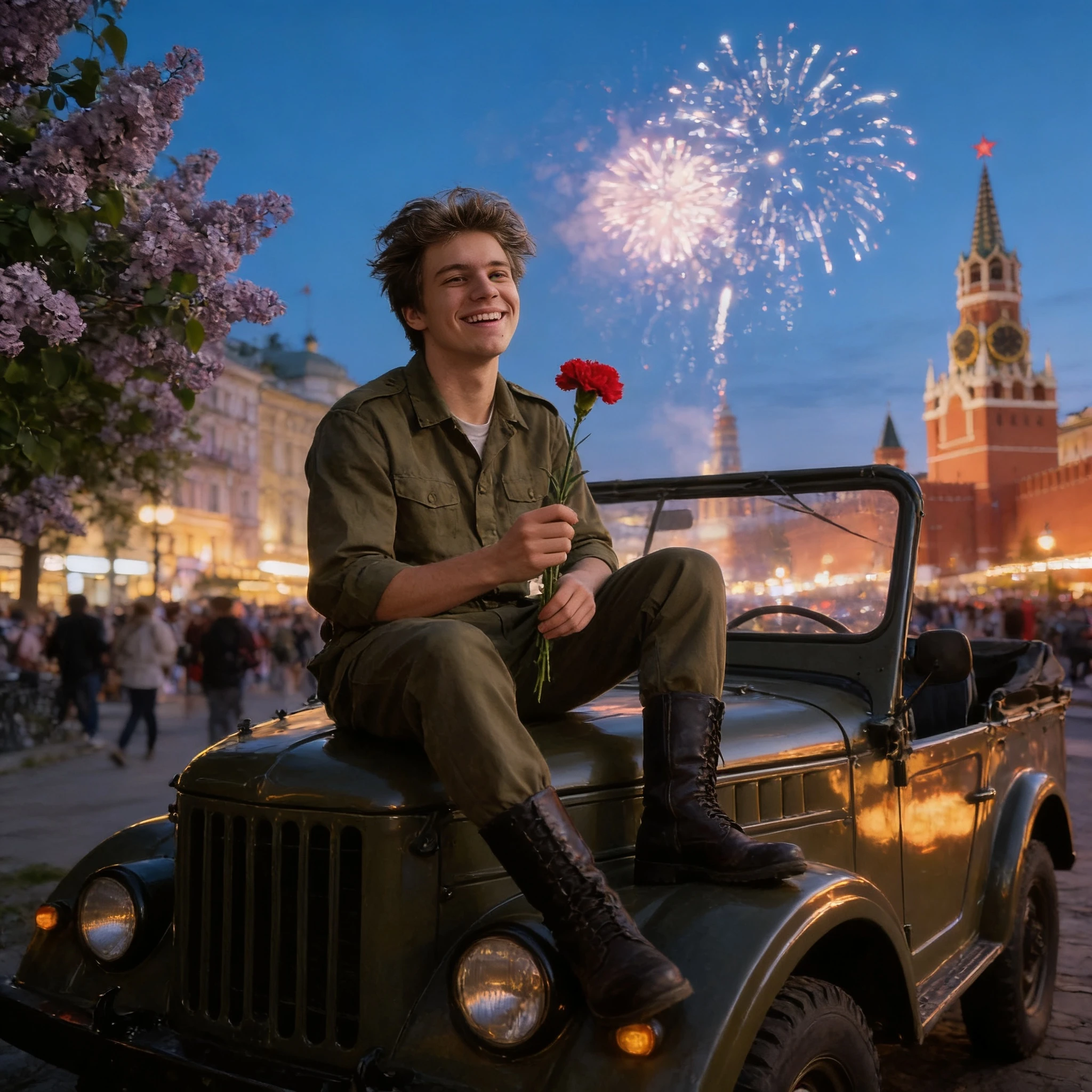 Победная Весна: 1945 год — Seedream 4.5 промт