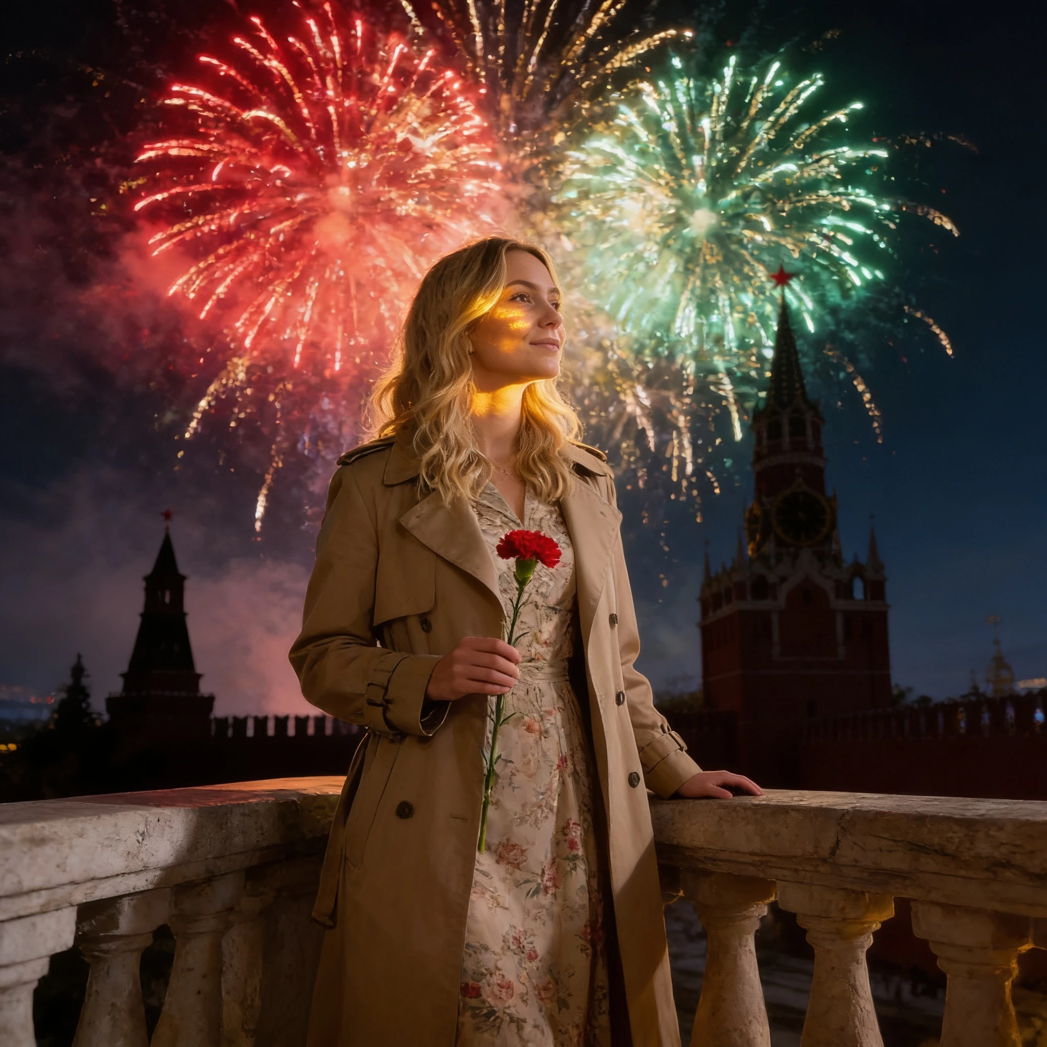 Победный салют над Москвой — Seedream 4.5 промт