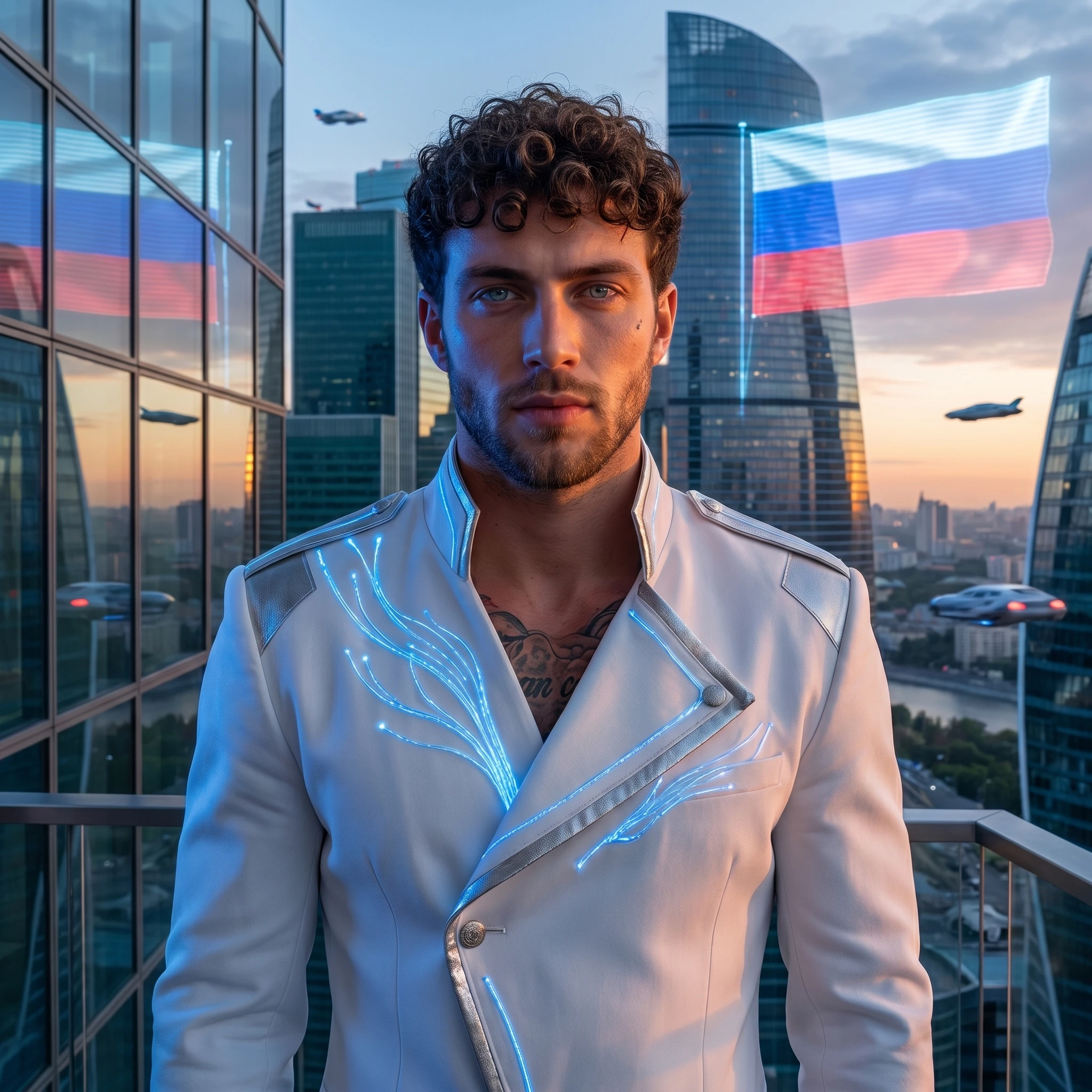 Посол Будущего: Москва 2100 — Nano Banana Pro промт