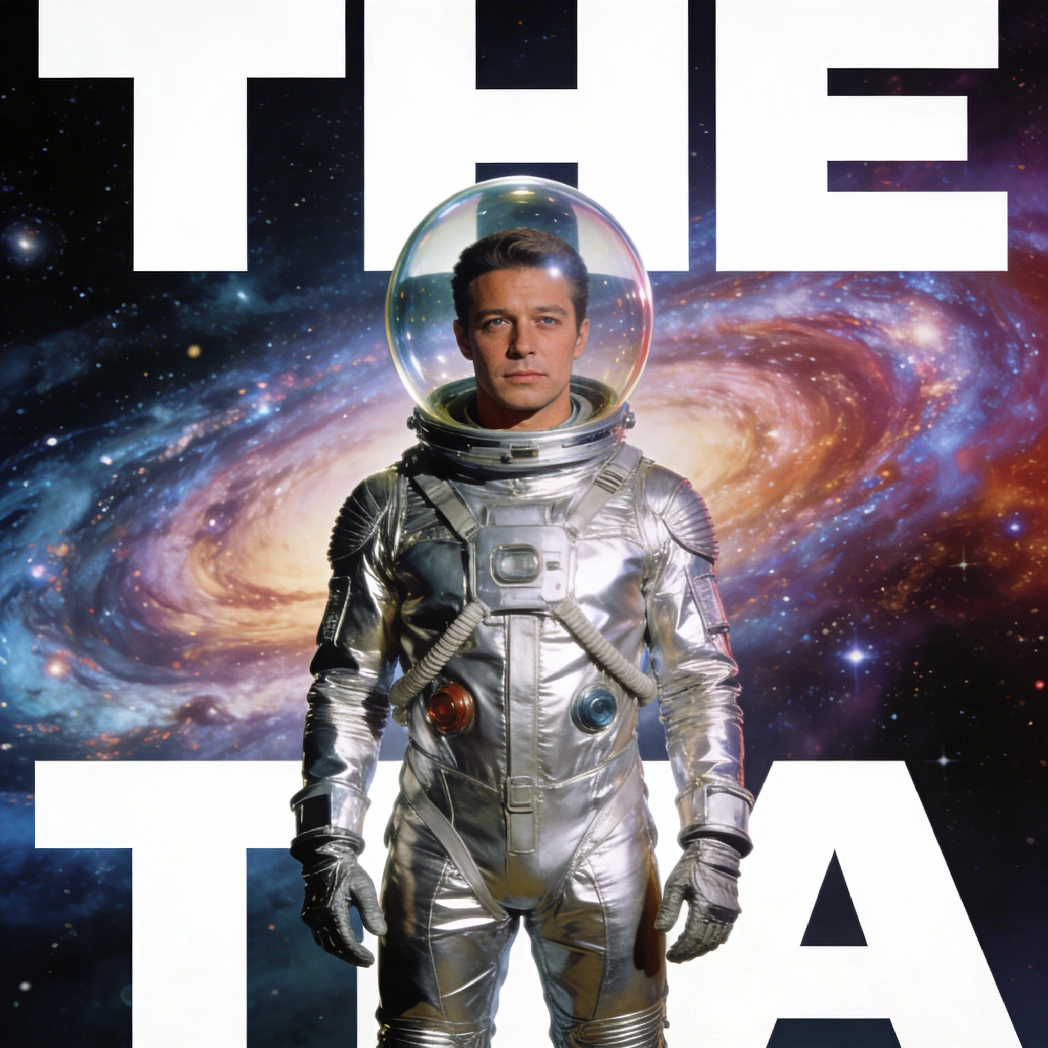 Постер фильма «Космическая Одиссея 1960-х» — Seedream 4.5 промт