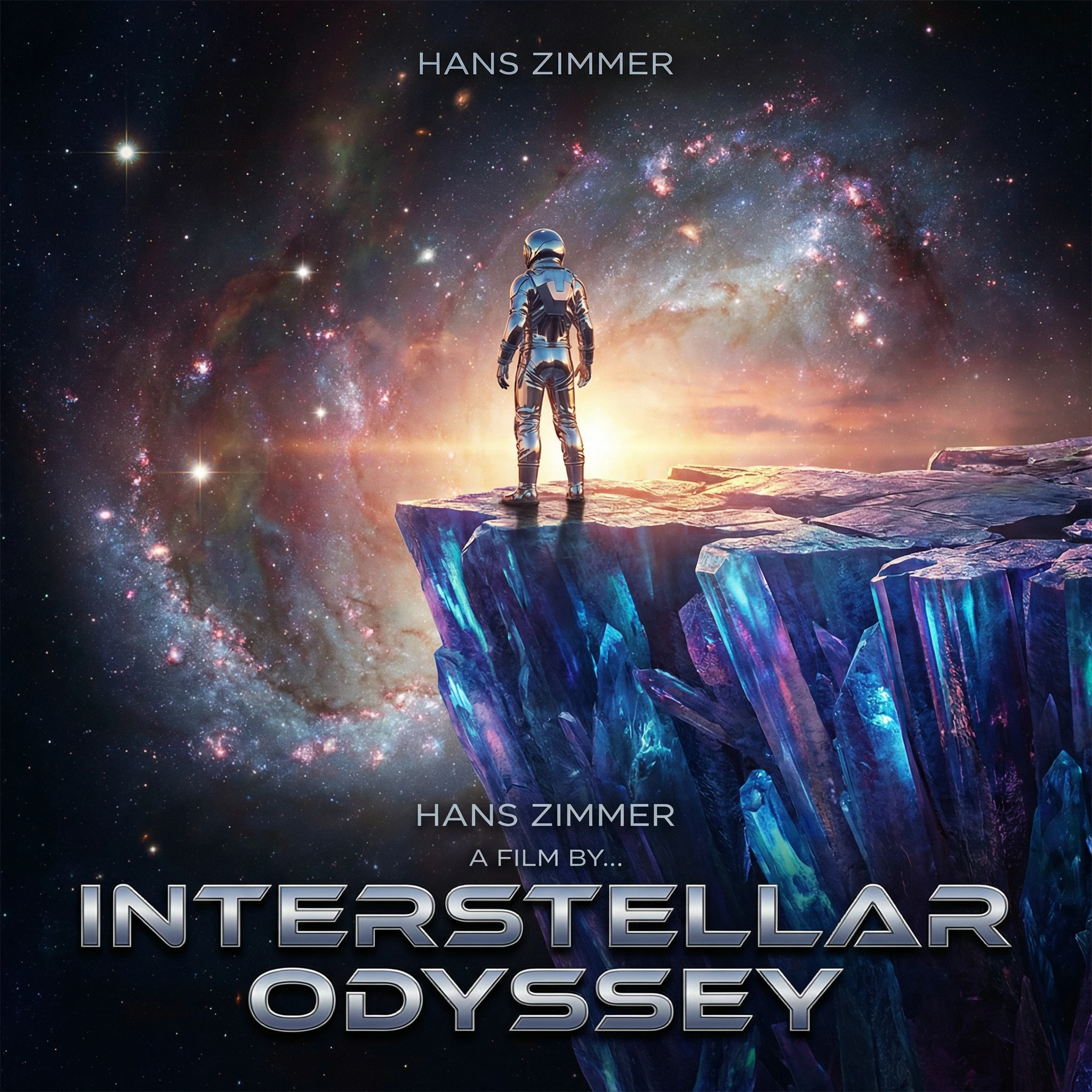 Постер фильма: Межзвездная одиссея — Nano Banana Pro промт