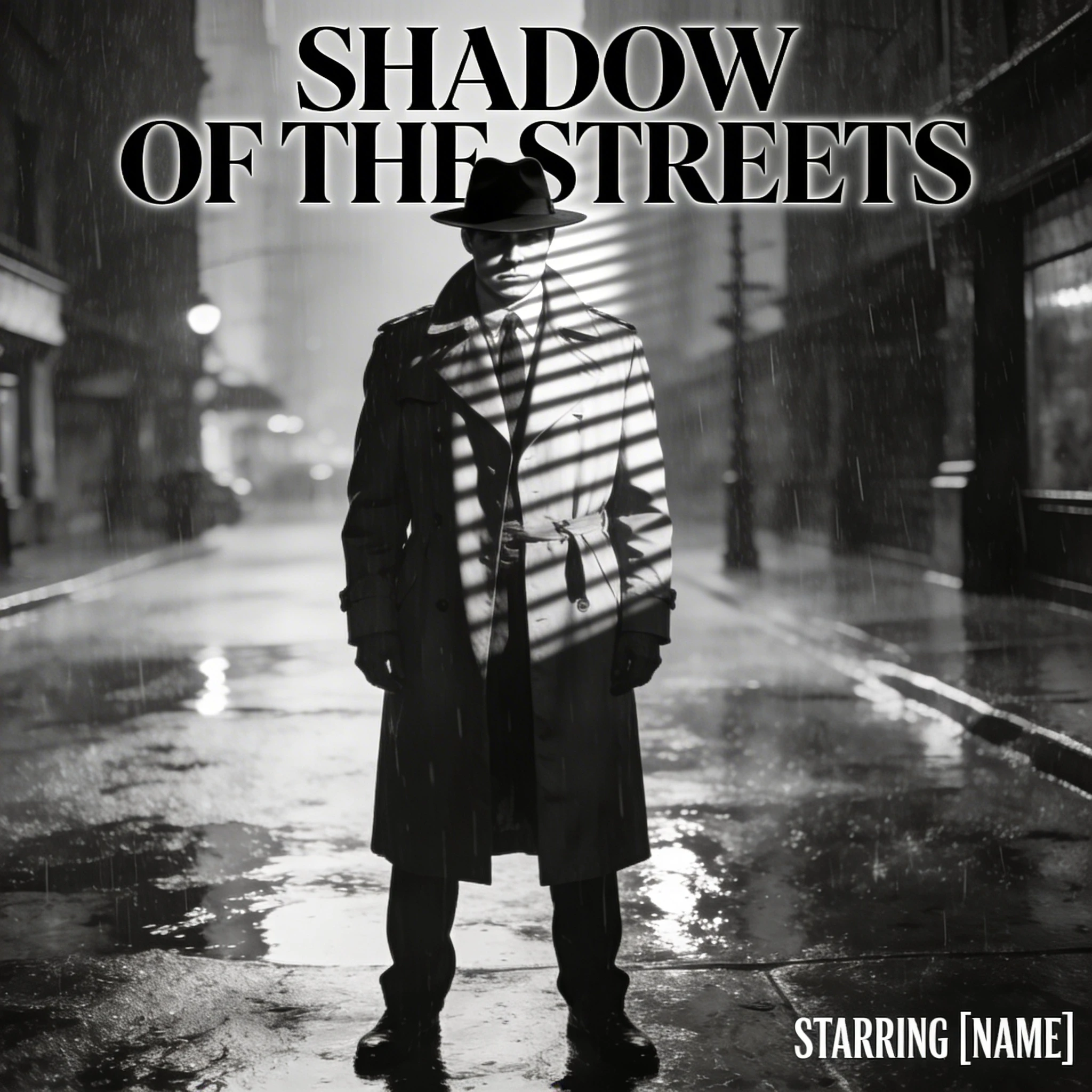 Постер фильма в стиле Нуар — Seedream 4.5 промт