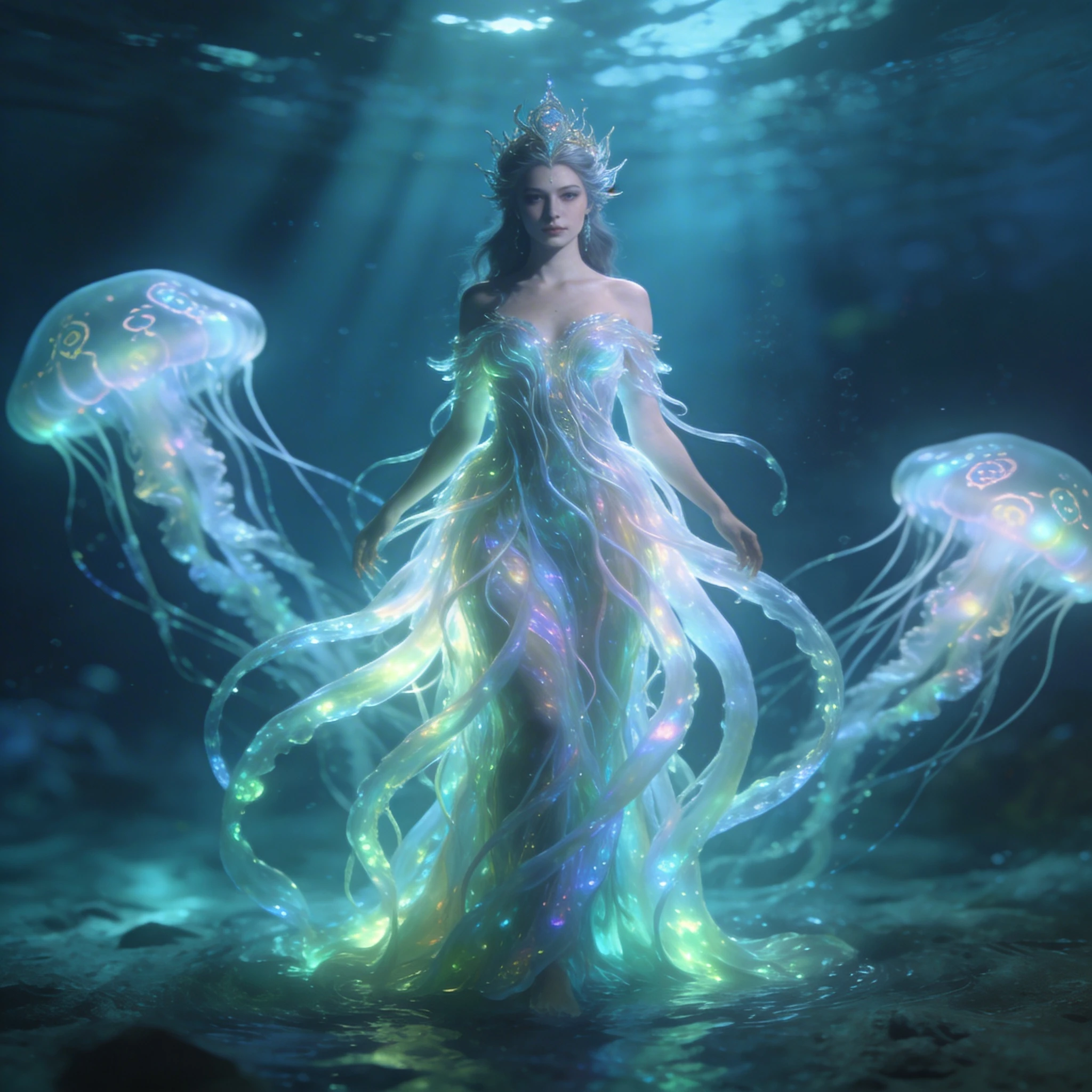 Повелительница Медуз — Seedream 4.5 промт