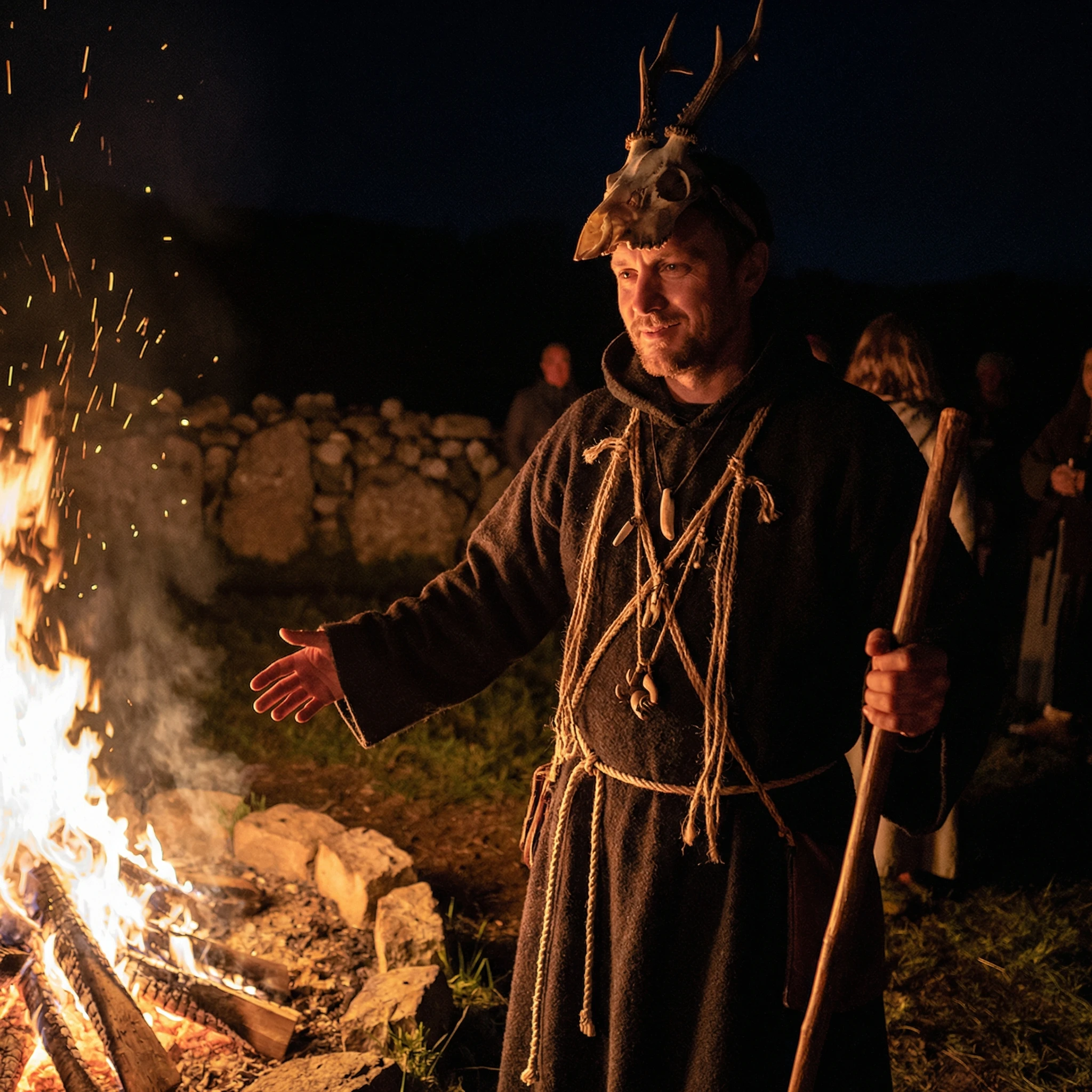 Праздник Самайн в Ирландии — Nano Banana Pro промт