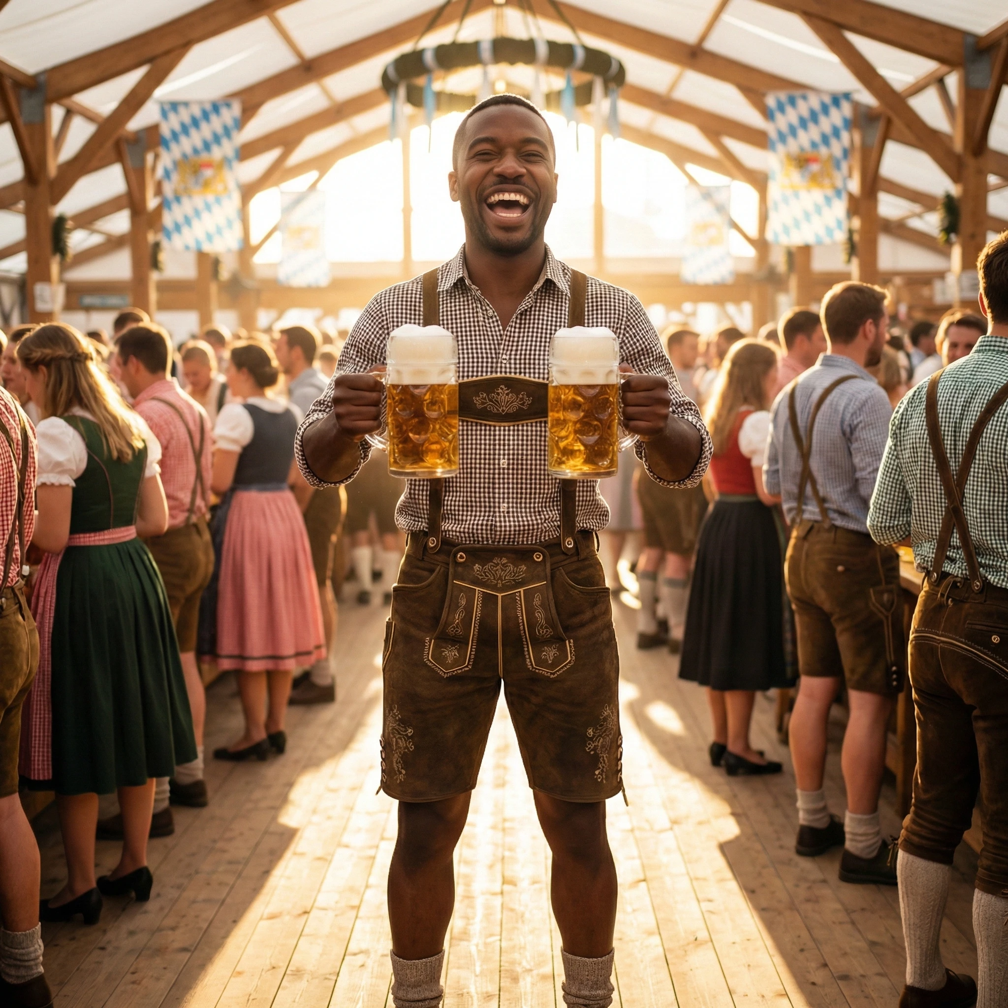 Праздник в стиле Октоберфест — Nano Banana Pro промт