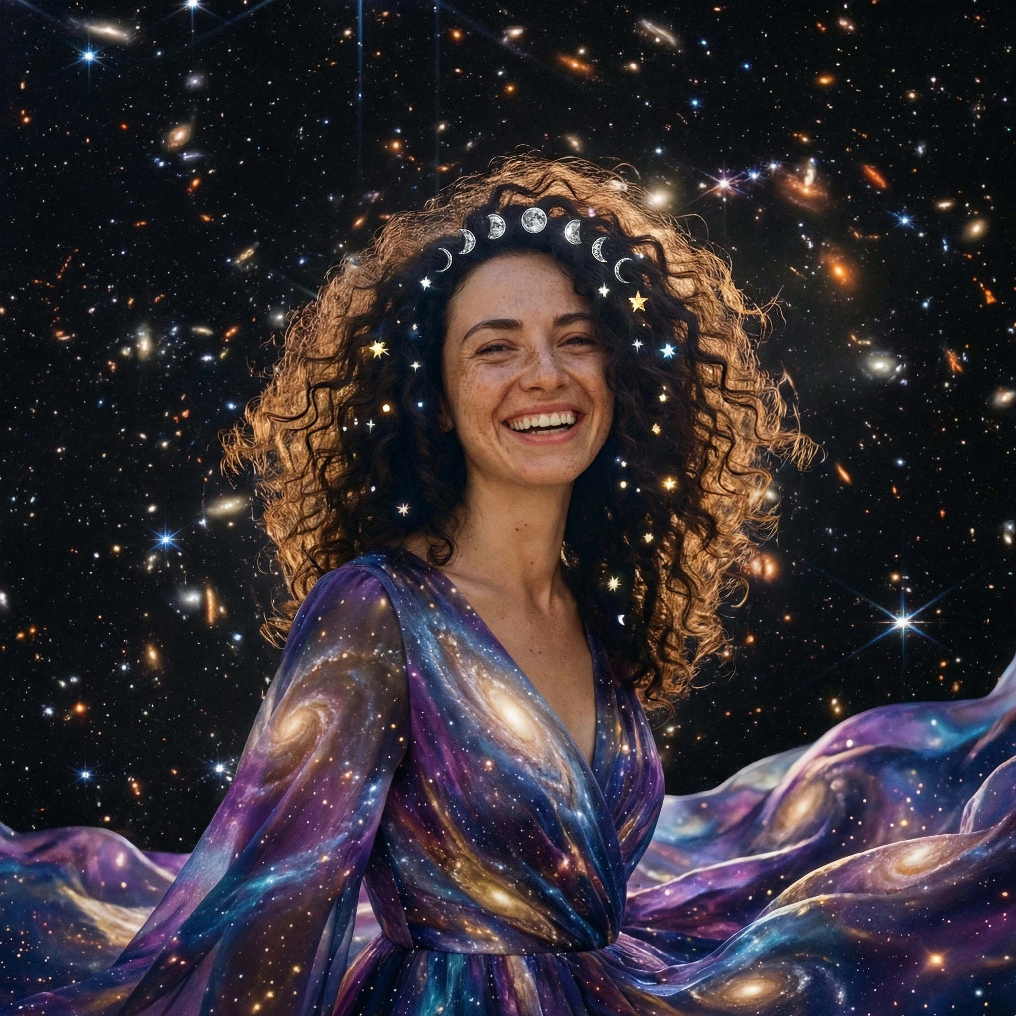 Принцесса созвездий — Nano Banana Pro промт
