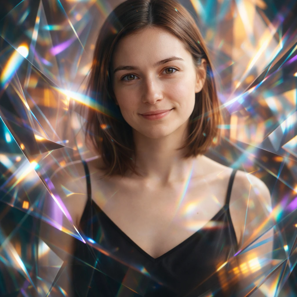 Prism Glass: Магия преломления — GPT Image 1.5 промт