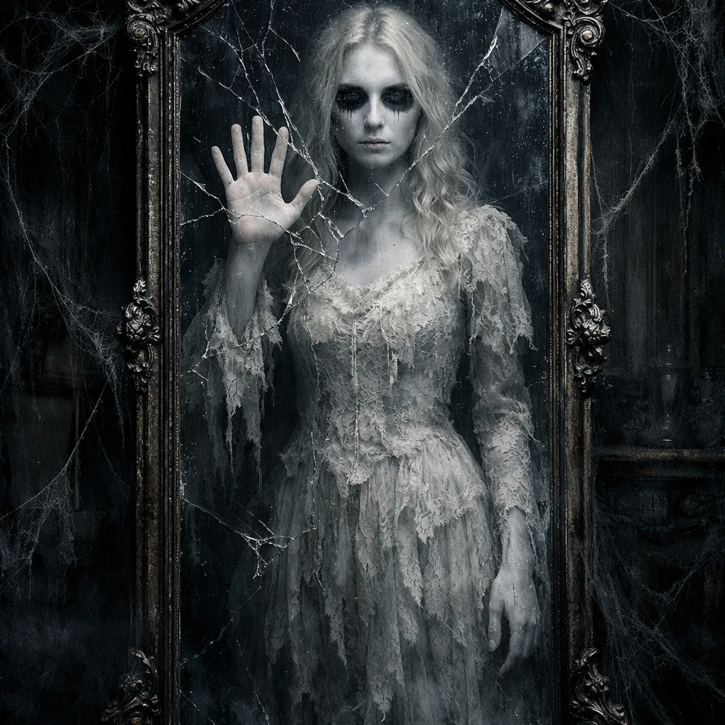 Призрак из старого зеркала — GPT Image 1.5 промт