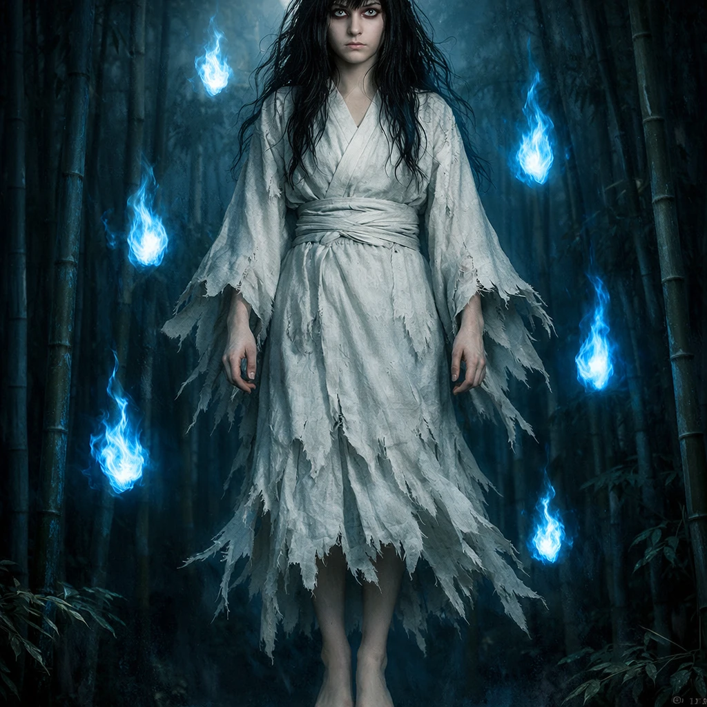 Призрак из японской легенды Кайдана — GPT Image 1.5 промт