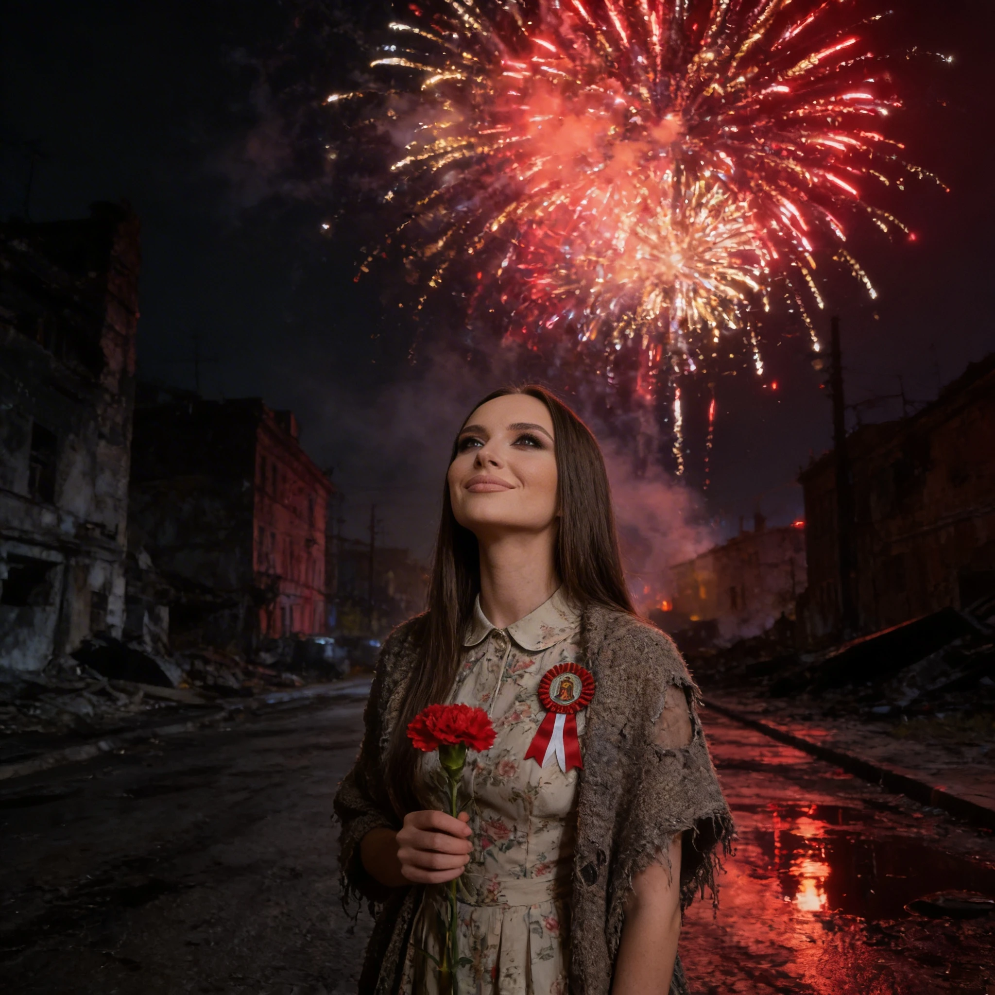 Призрак мая 1945 — Seedream 4.5 промт