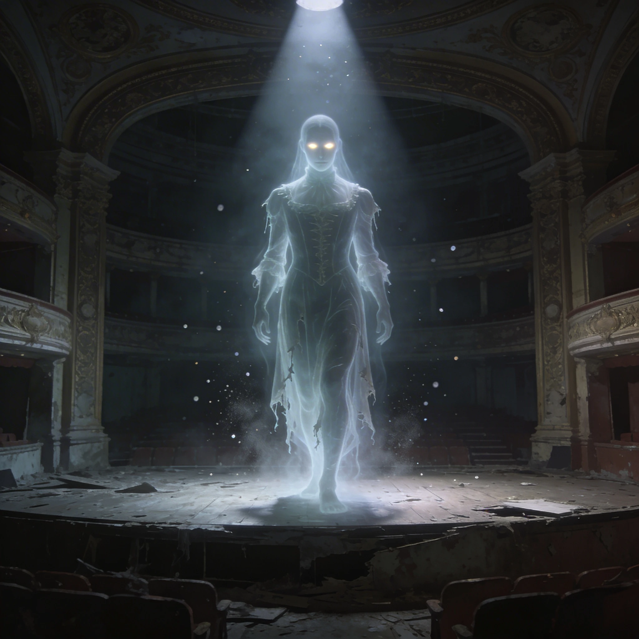 Призрак викторианского оперного театра — Seedream 4.5 промт